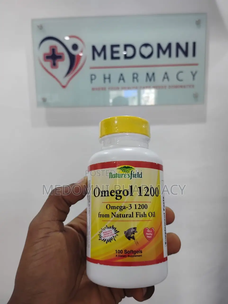 Nature’S Field Omegol 1200 – 100 Softgels