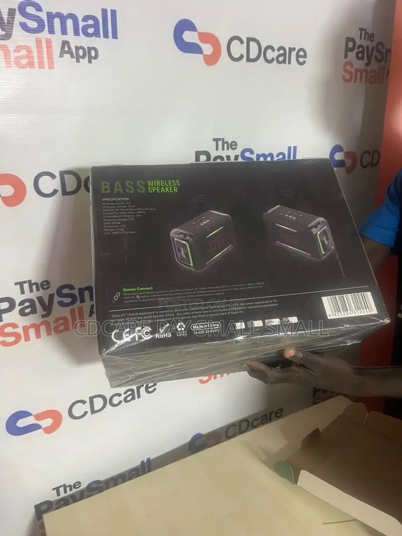 Pay Small Small Zealot S95 Speaker On Cdcare.App
