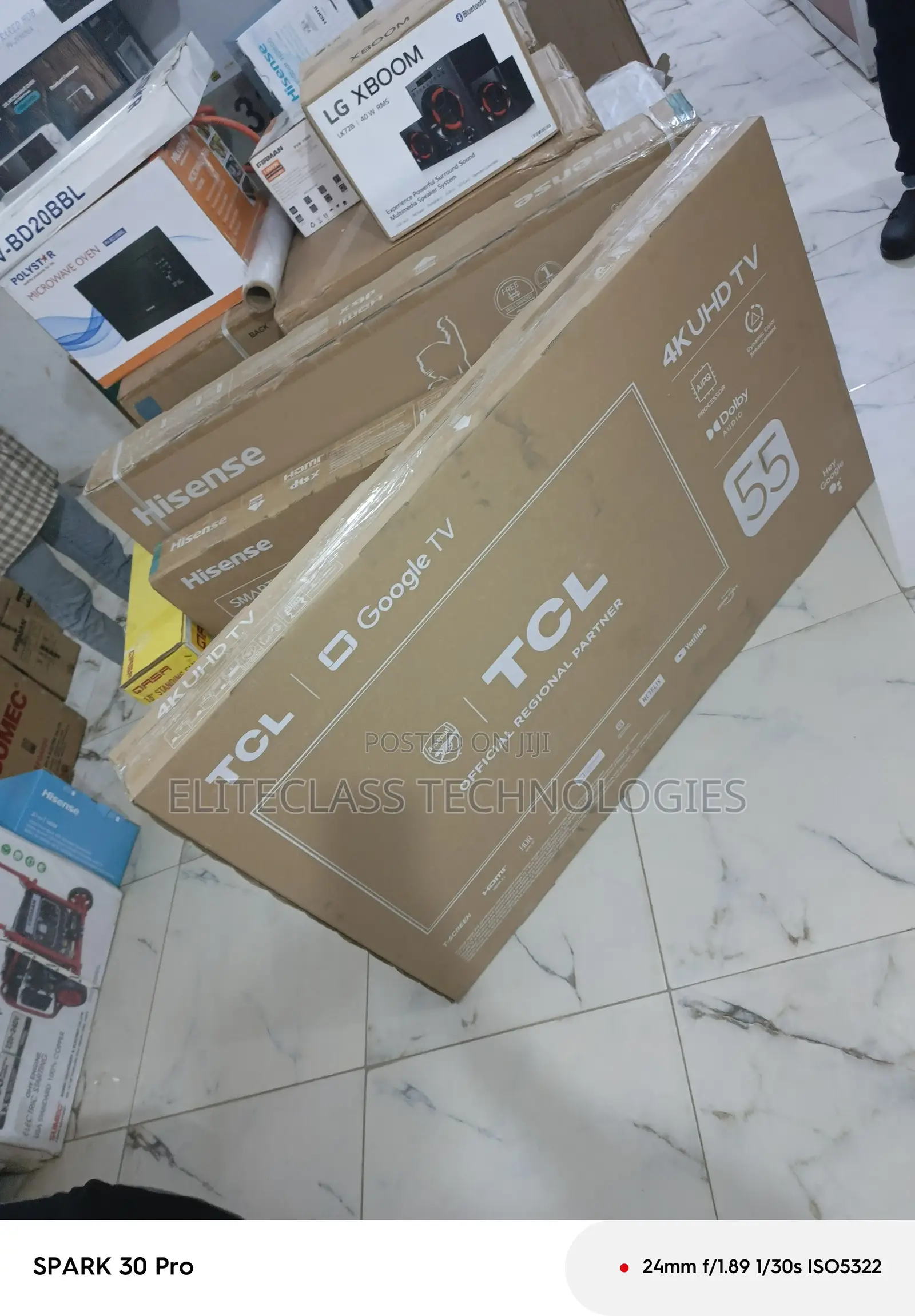 Sprout TCL 55′′ Uhd Google Tv (55p635)