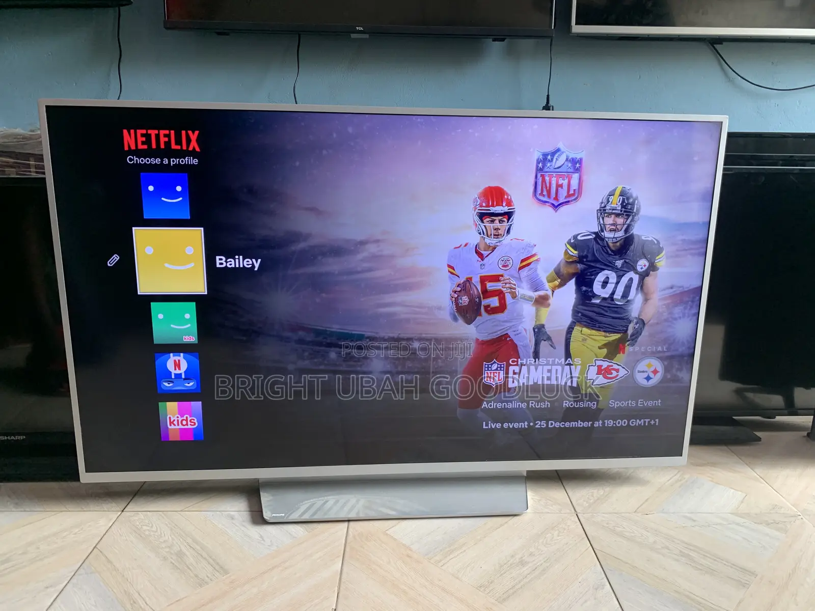 Philips 55 Inches Full Android Tv With Free Netflix Acct Bluetooth Mir