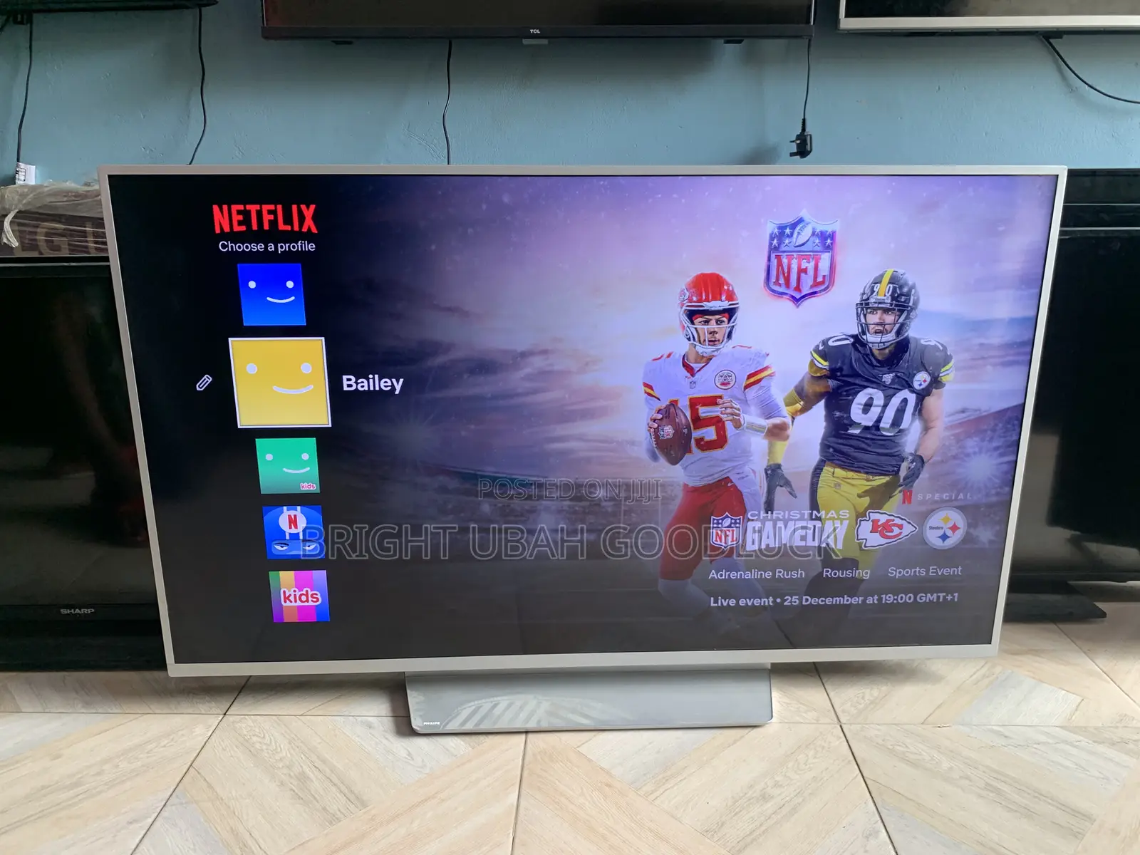 Philips 55 Inches Full Android Tv With Free Netflix Acct Bluetooth Mir
