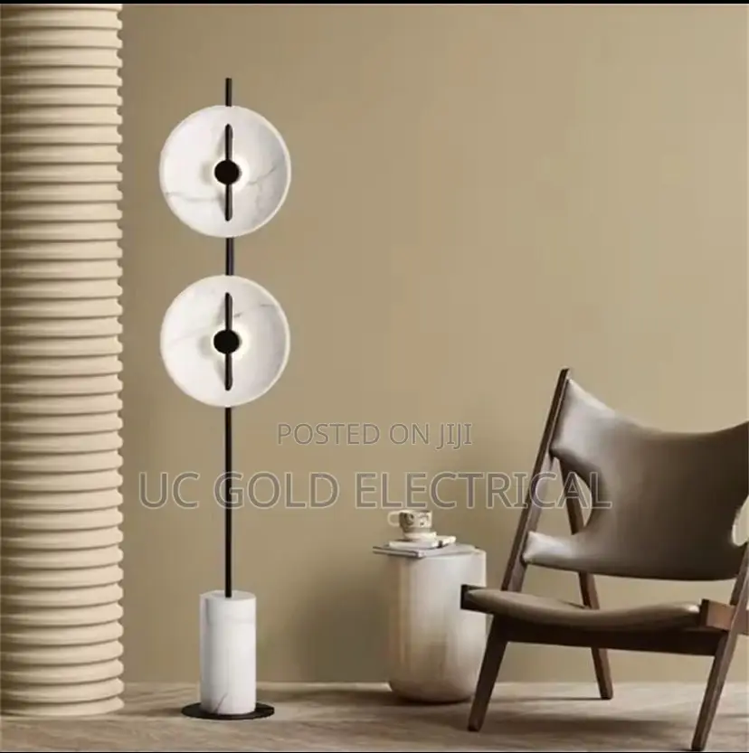 Mito Floor Lamp Minimalist Designer White Marble Lamp Living Room