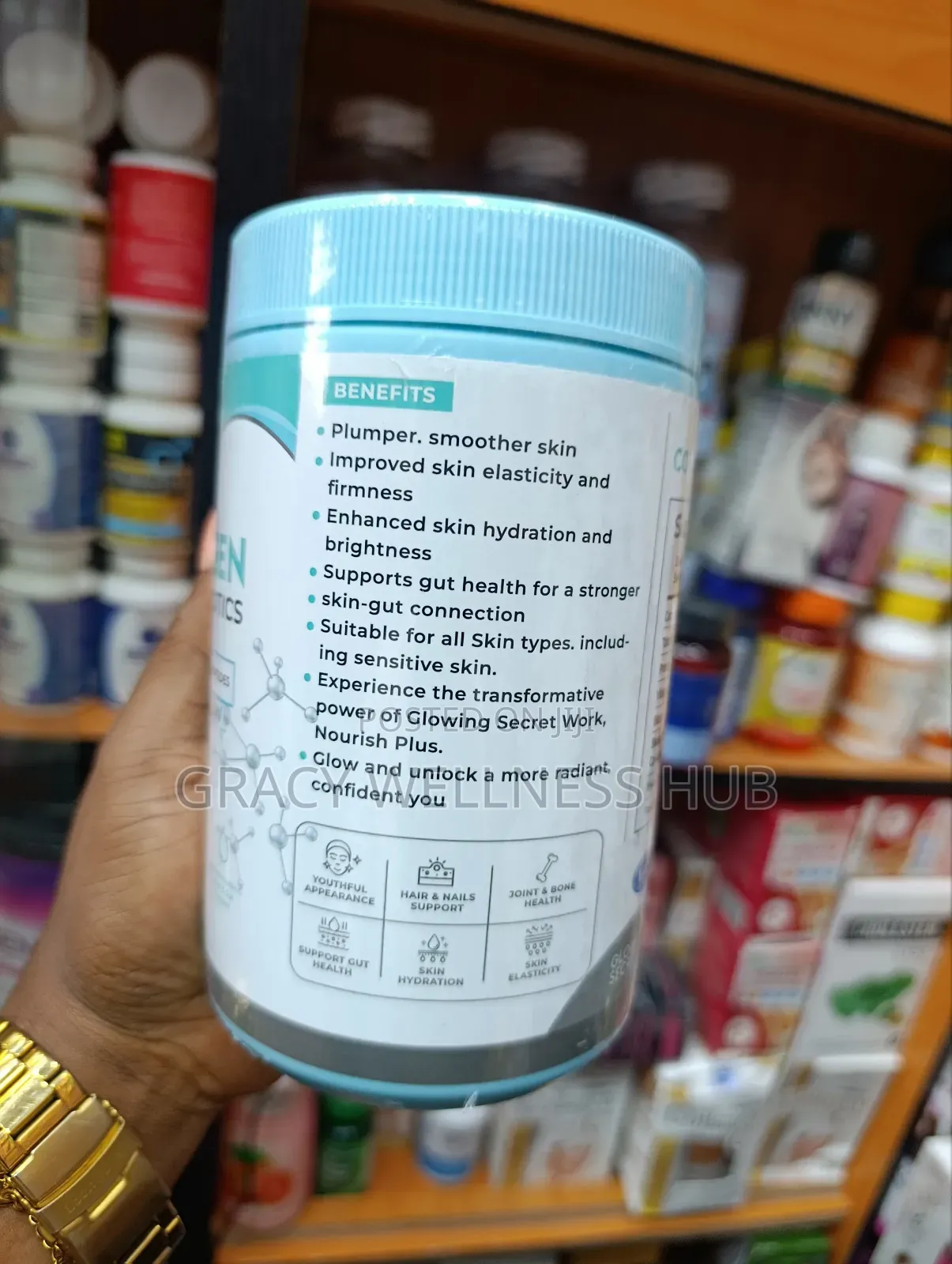 Glow Secret Collagen With Probiotics