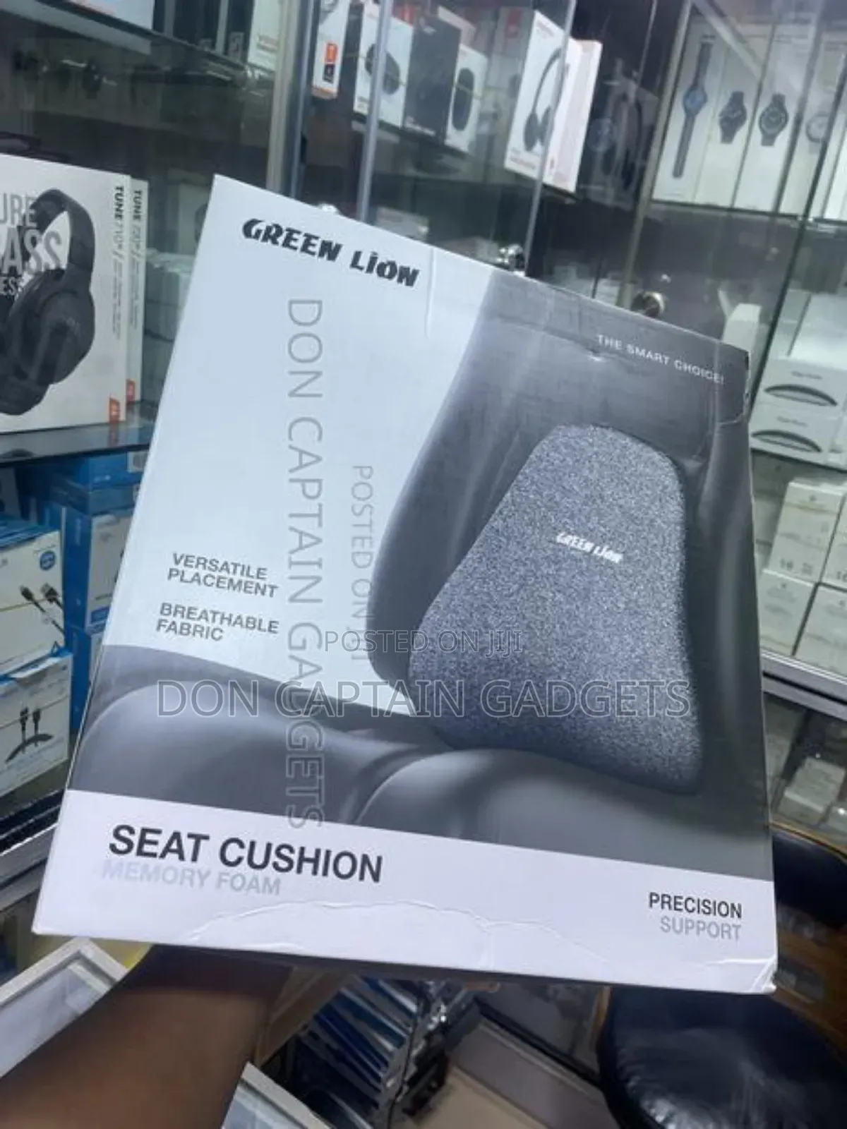 Green Lion Seat Cushion Memory Foam