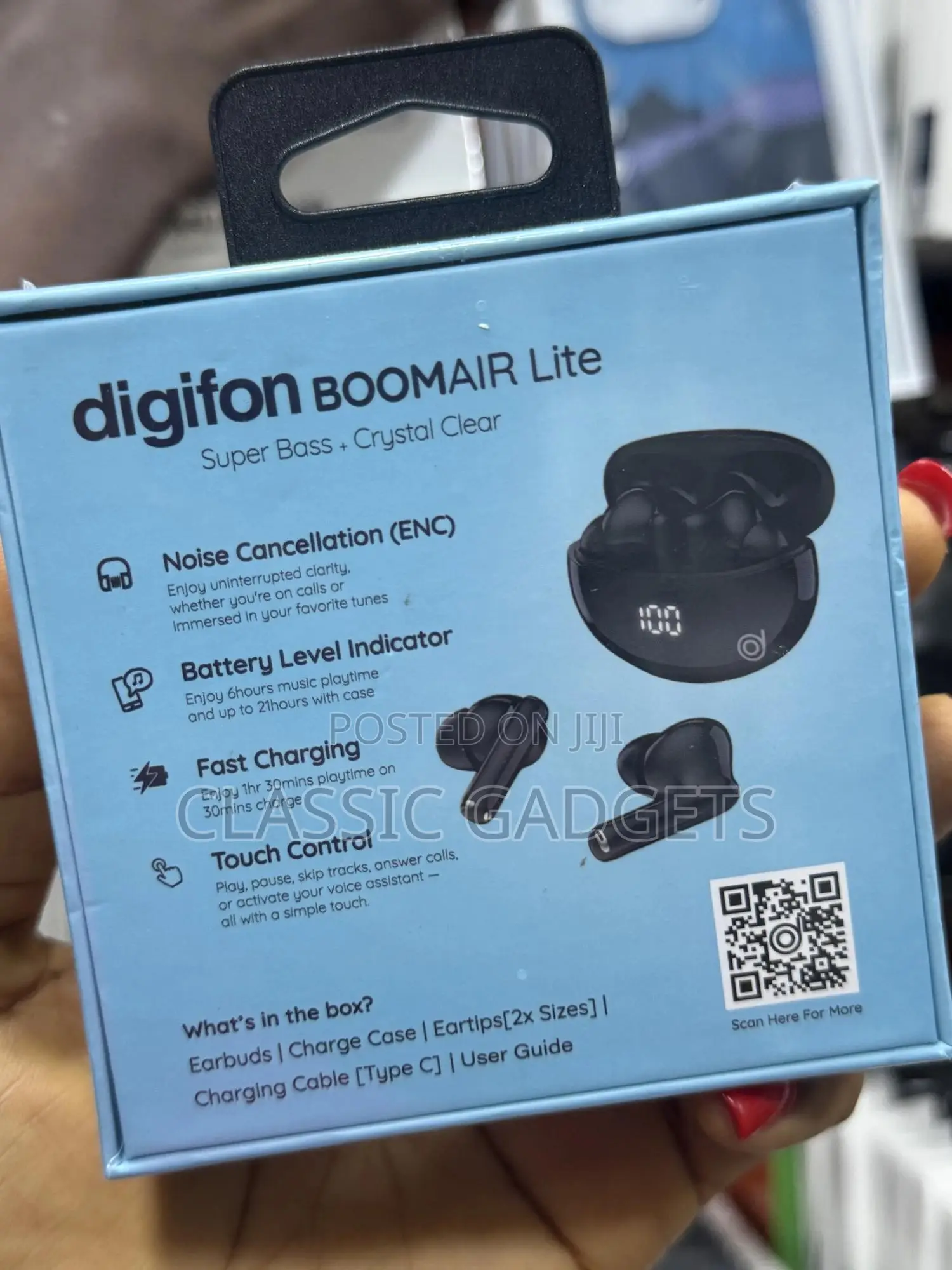 Digifon Boomair Lite Tws Environmental Noise Cancelling Earbuds