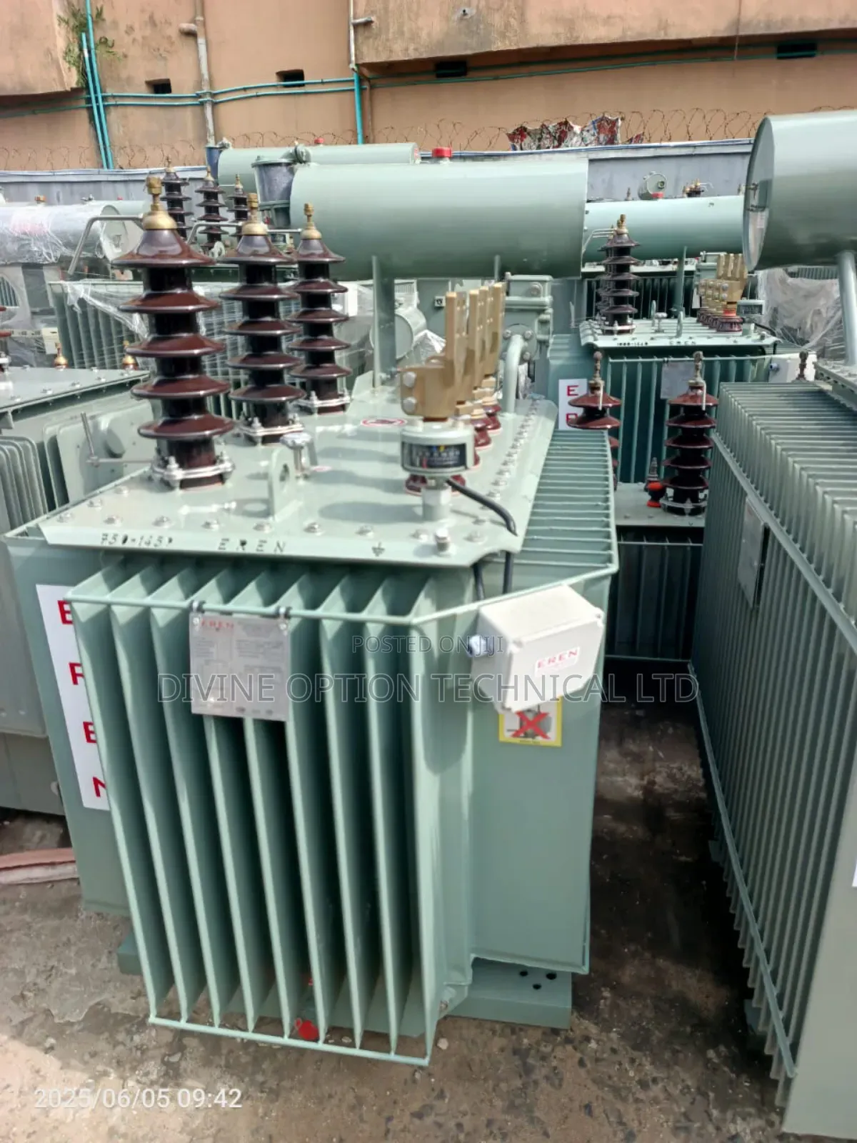Eren Massive 750kva /33kv/400v Massive Transformer
