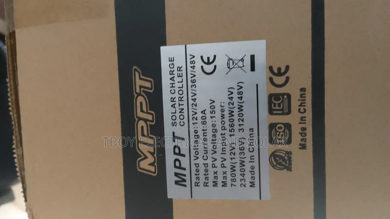 MPPT 60a Charge Controller