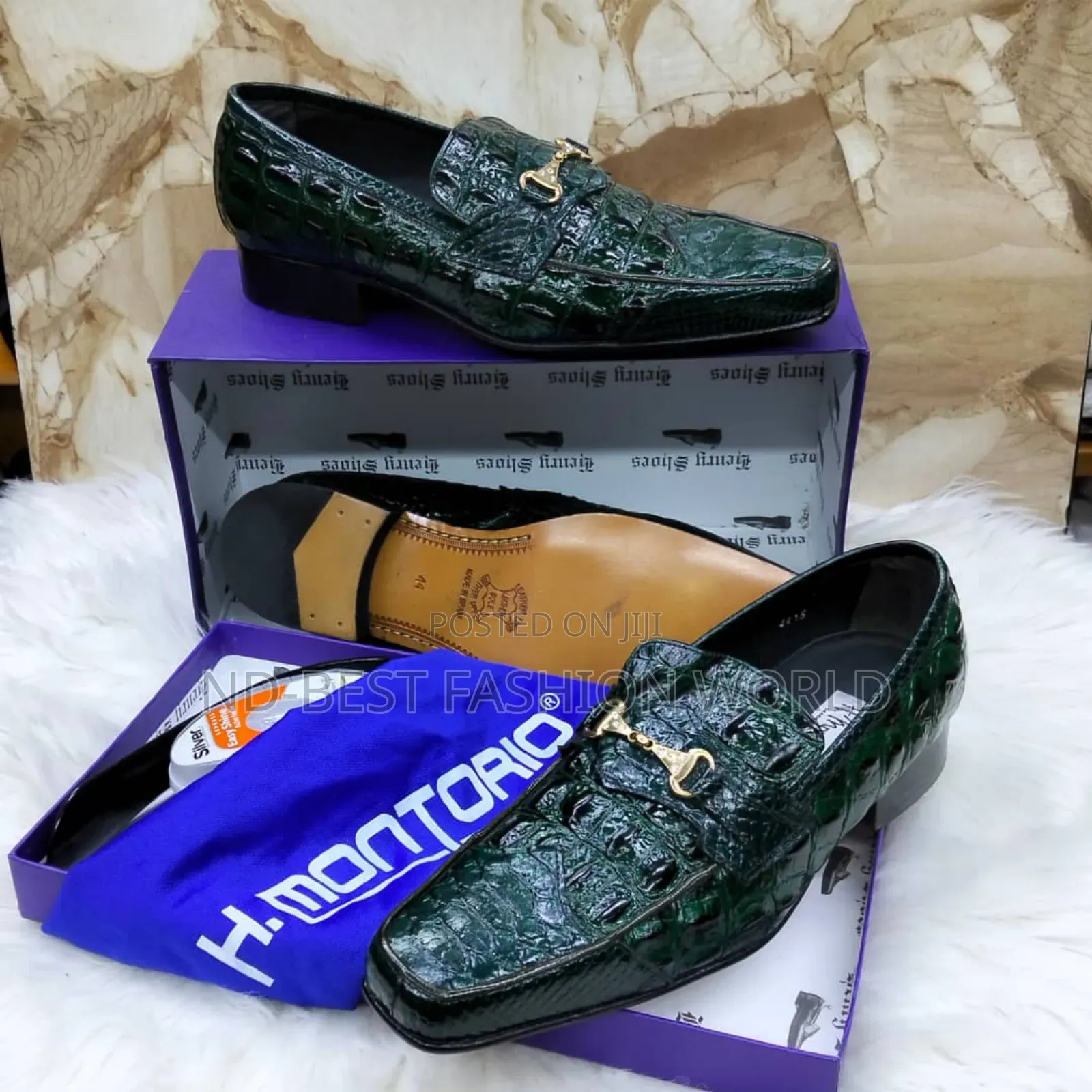 Matured Leather Black Shoes