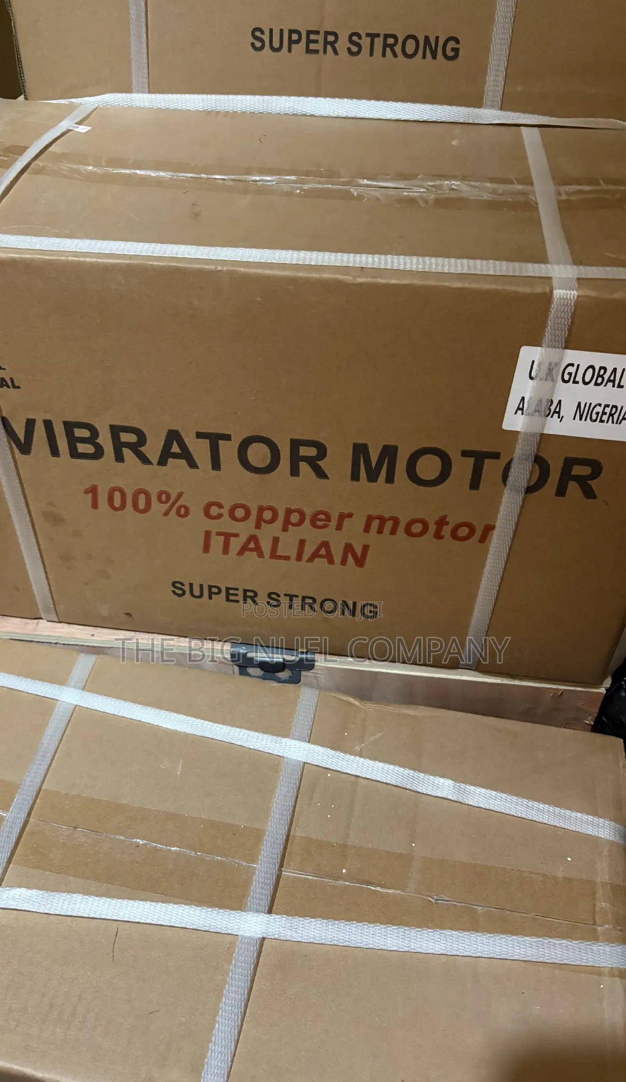 Original Motor Vibrator Electric 3hp