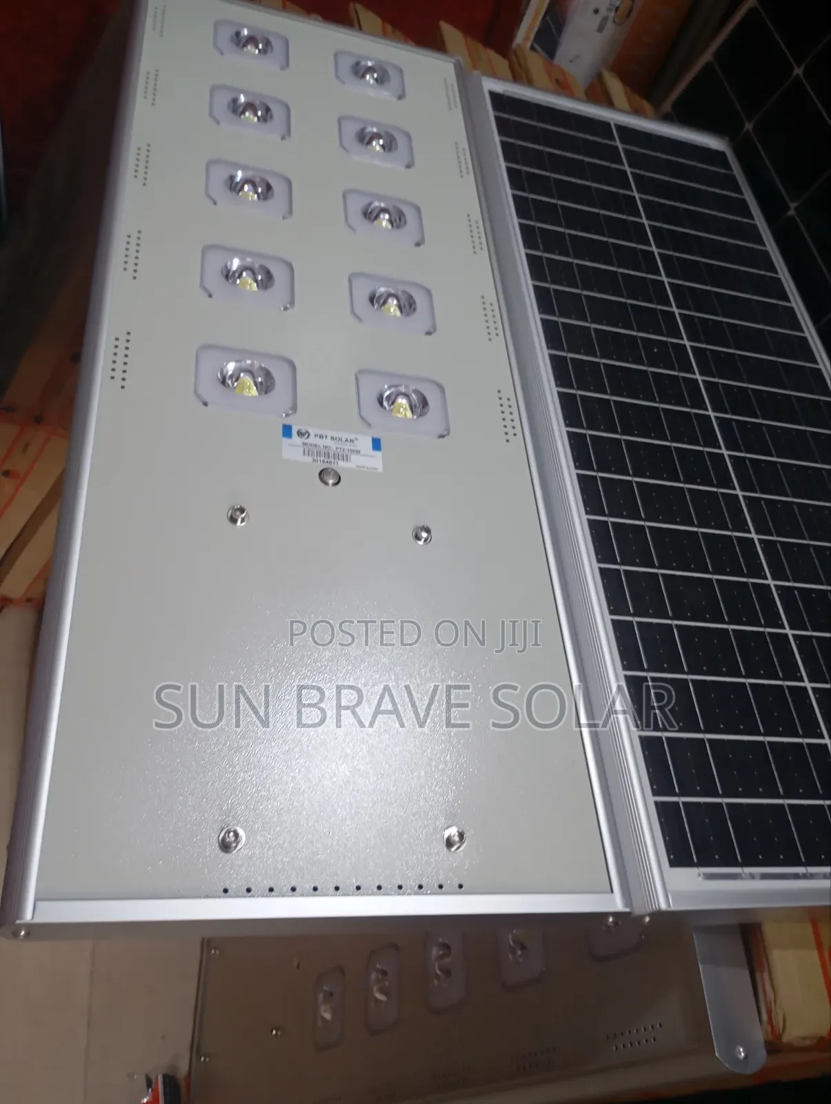 100watts P.B.T All-in-one Solar Street Lights
