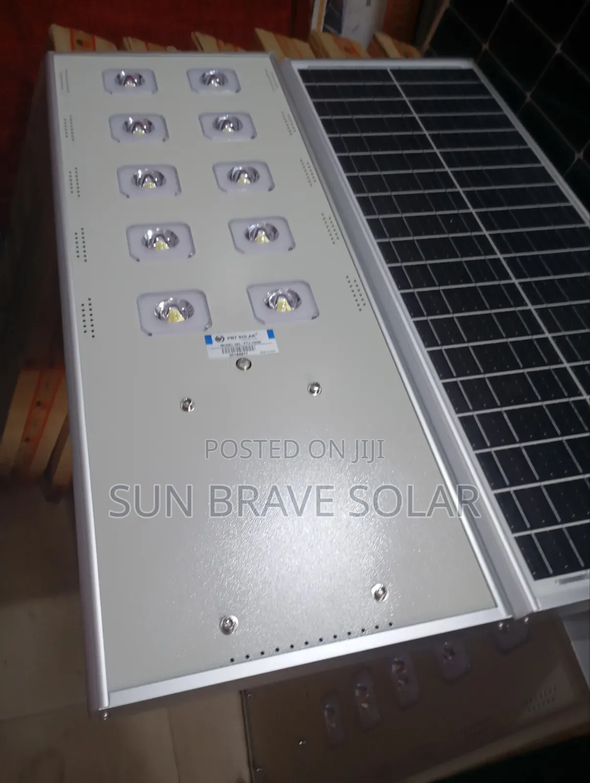 100watts P.B.T All-in-one Solar Street Lights
