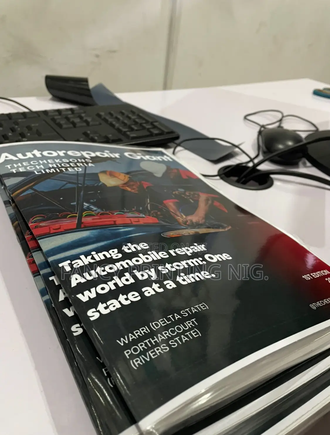 Full-Color Company Profile Printing – Professional Customized Design