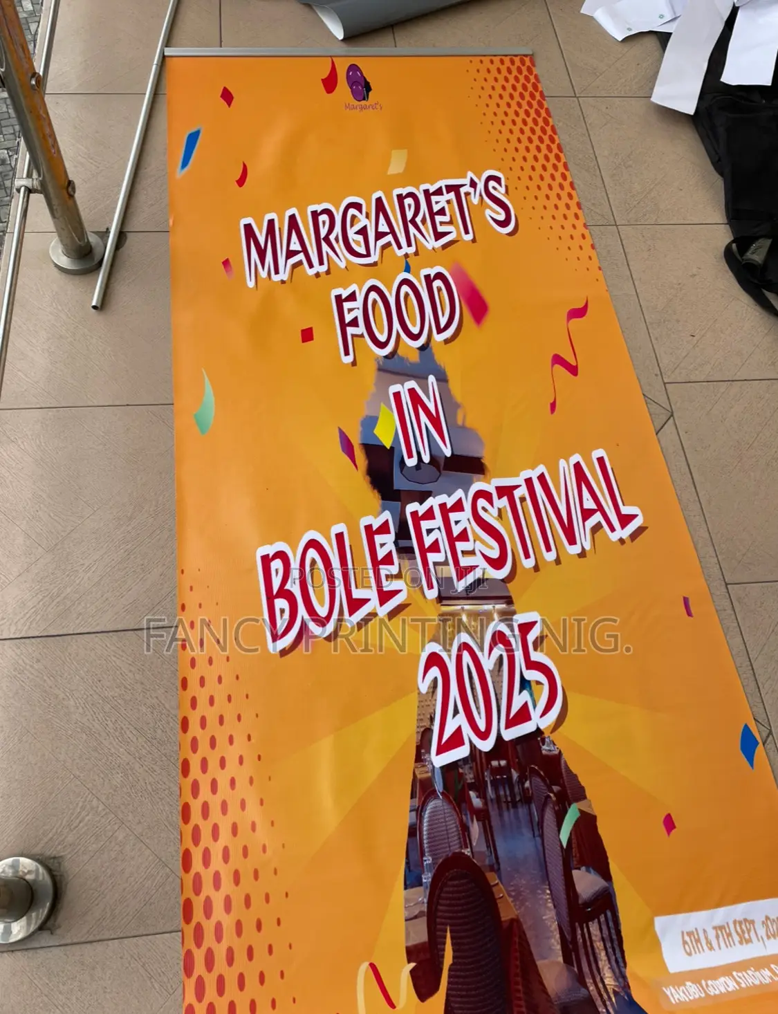 Roll Up Banner Stand – Durable Portable For Events Advertising
