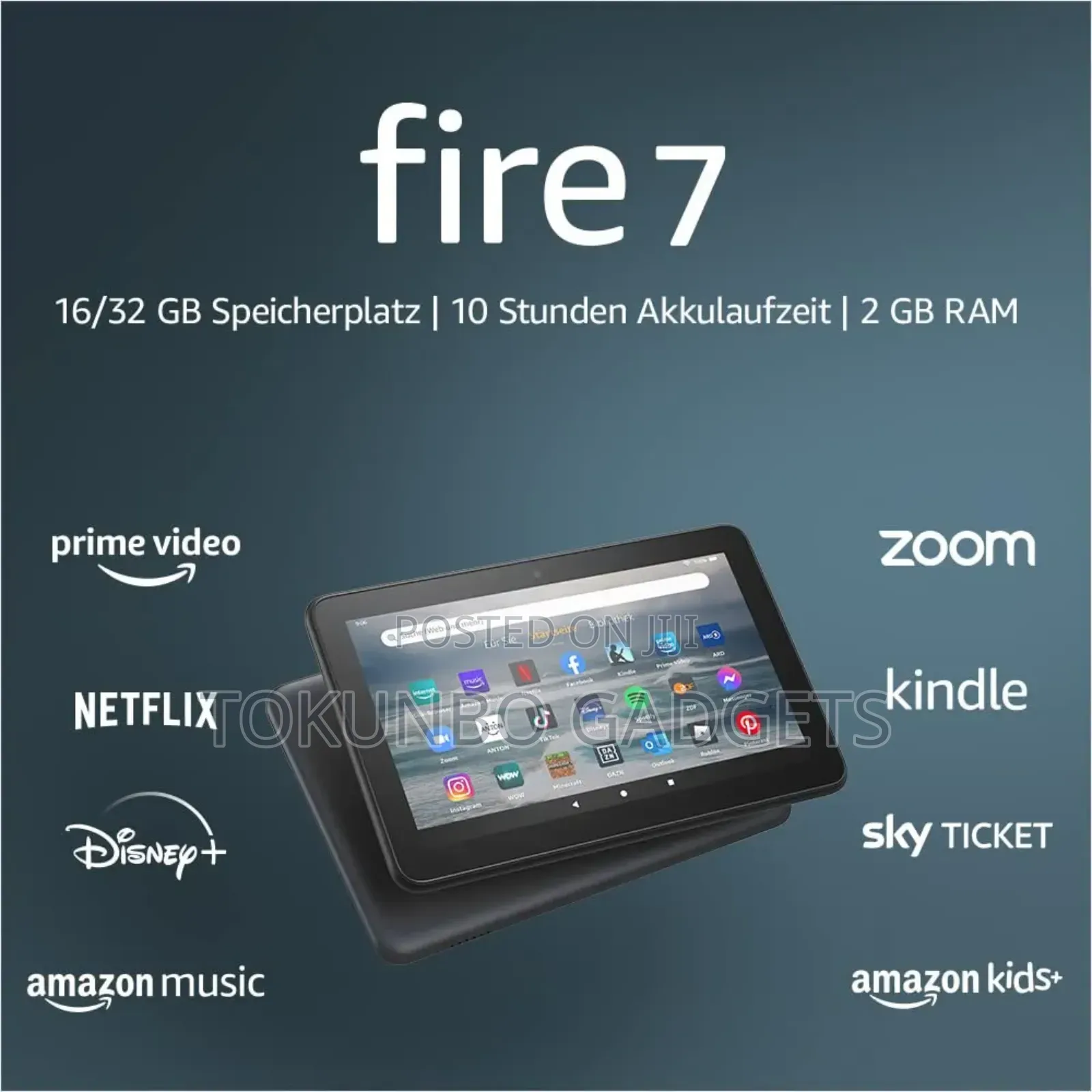 Amazon Fire HD 7 16 GB Black