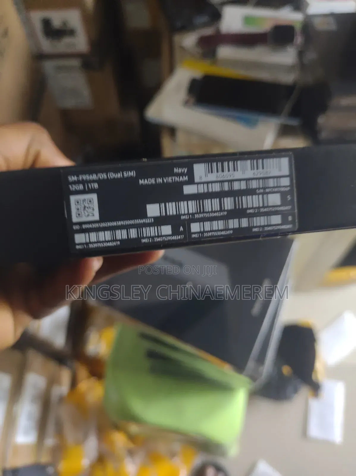 New Samsung Galaxy Z Fold6 256 GB Blue