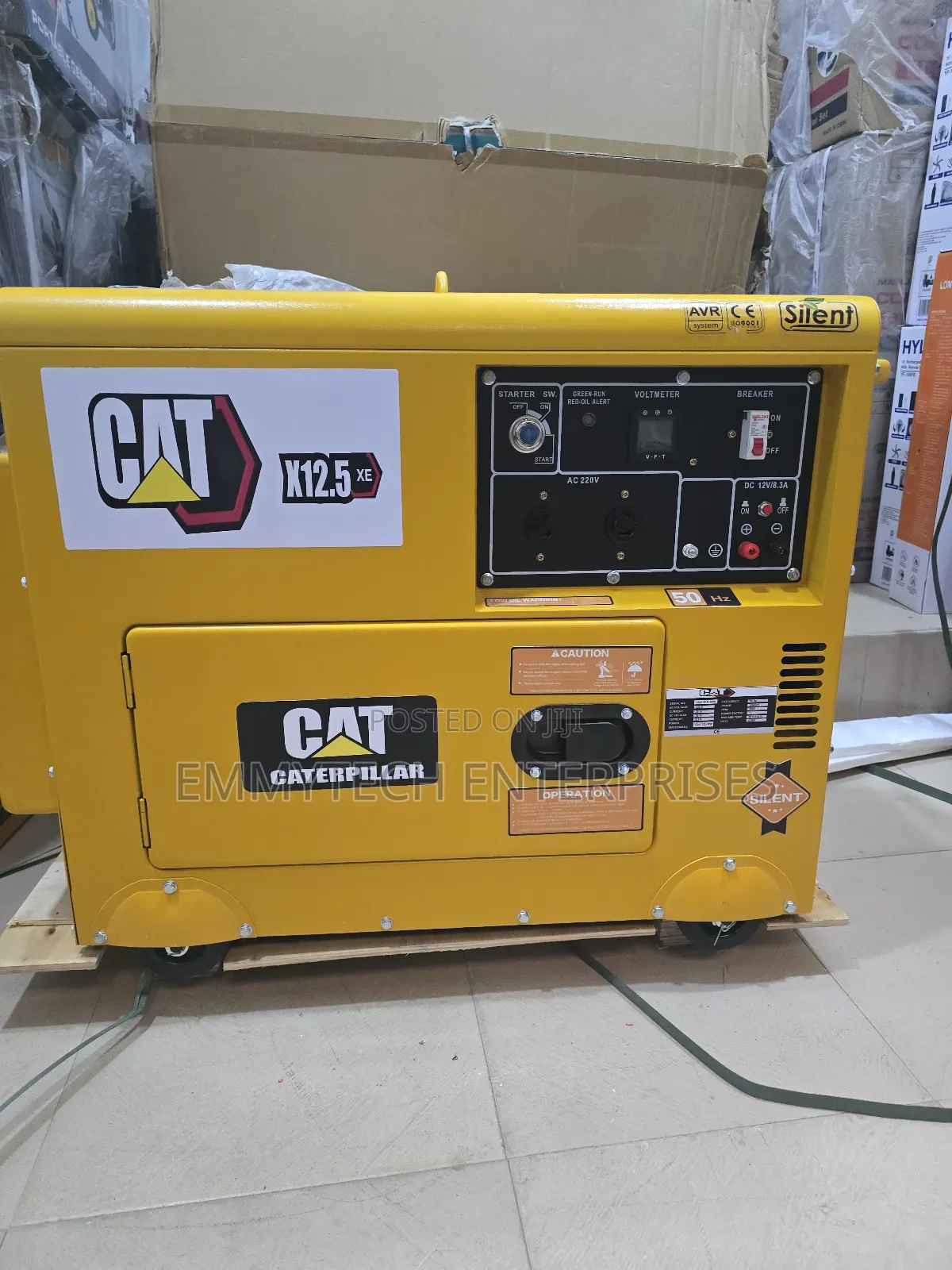 You Know About Cat Diesel Soundproof Generator 10.5kva 100% Copper Coi