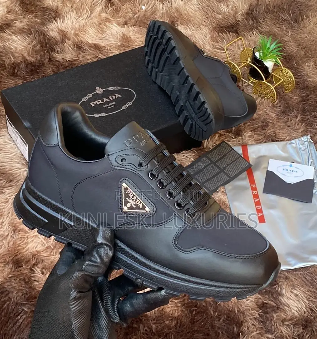 Original New Prada Milano Luxury Sneakers