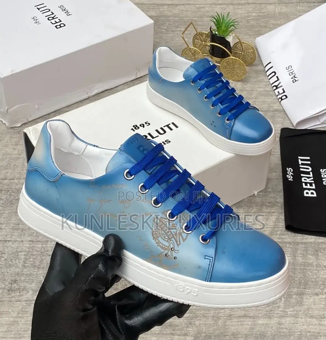 Original Berluti Paris Leather Sneakers