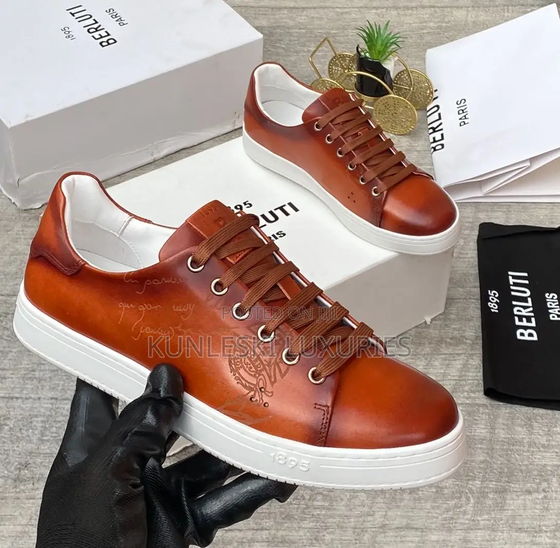 Original Berluti Paris Leather Sneakers
