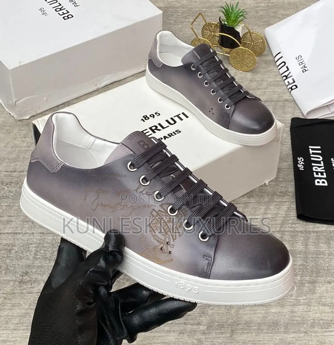 Original Berluti Paris Leather Sneakers