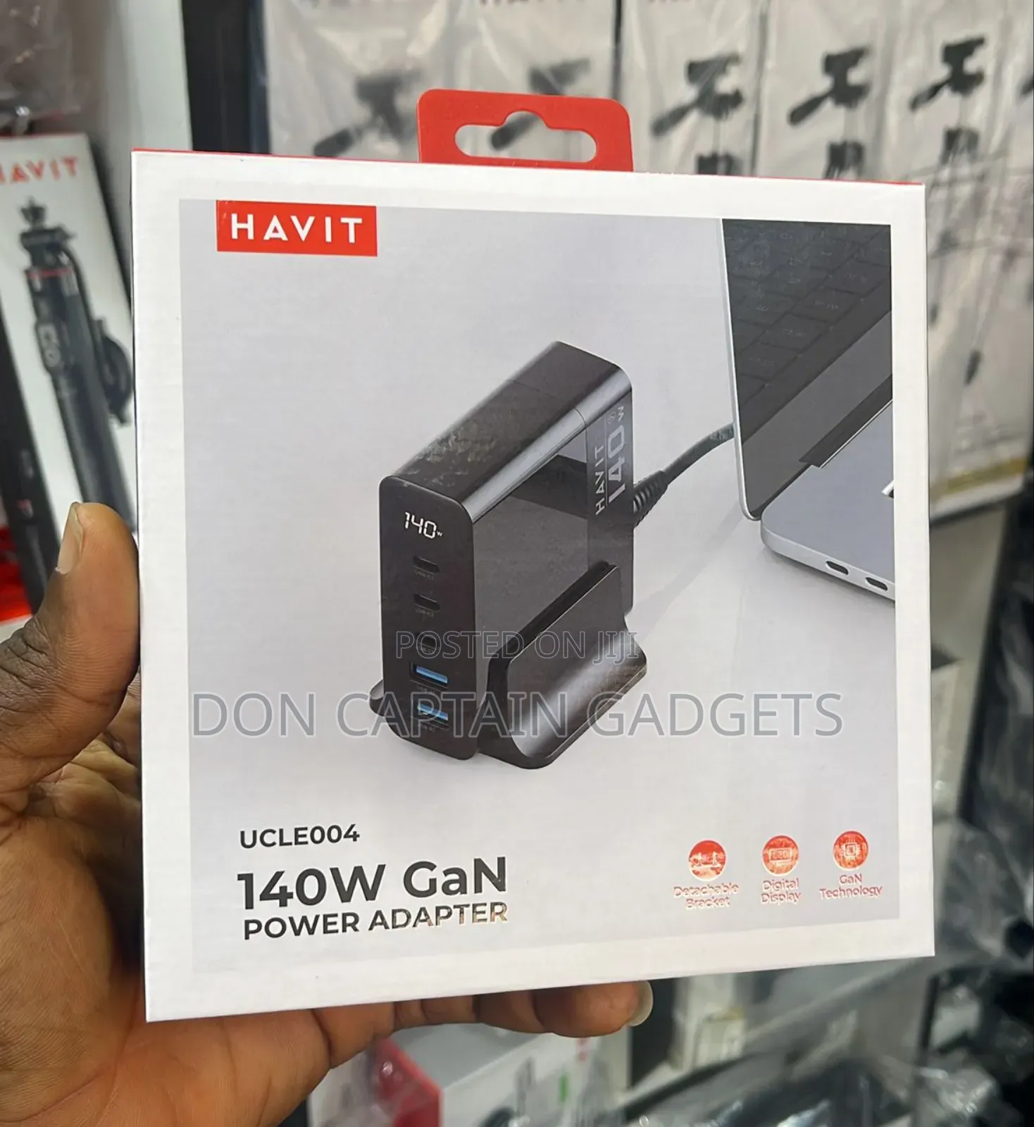 Havit 140w Gan Power Adapter / Laptop Charger 140w