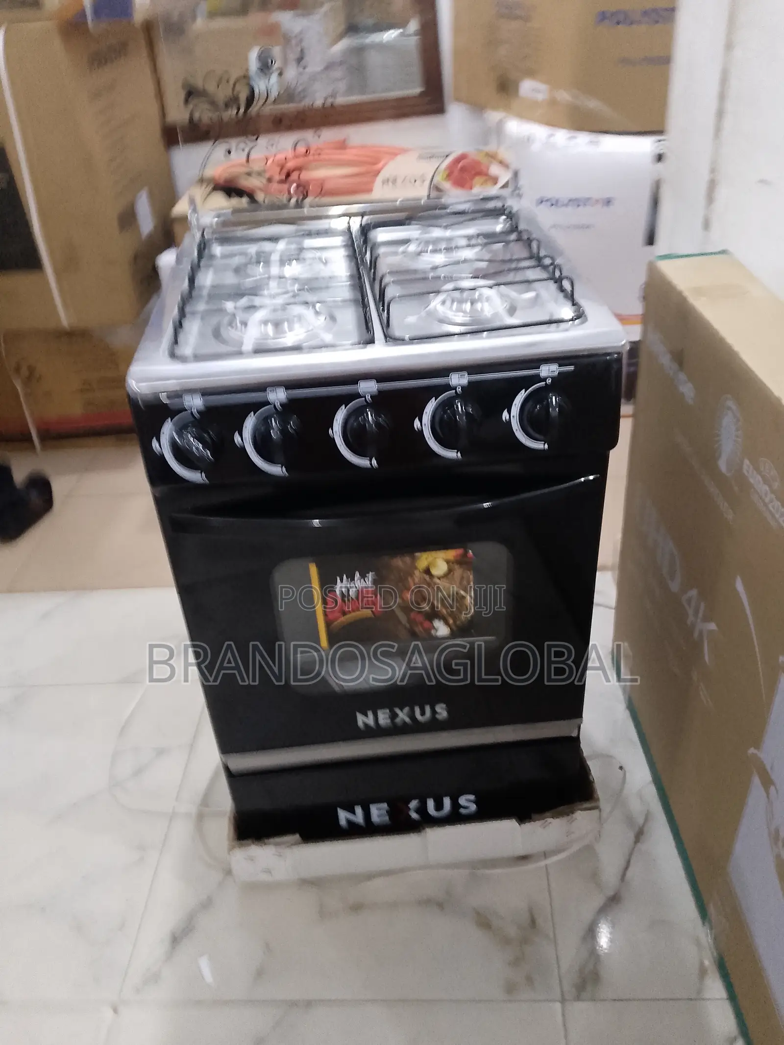 Heavy-Duty Nexus Standing Gas Cooker – Now Available