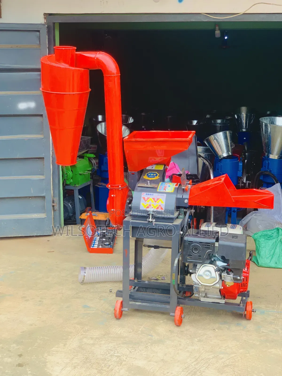 Multifunctional Gasoline Engine Powered Chaff Cutter