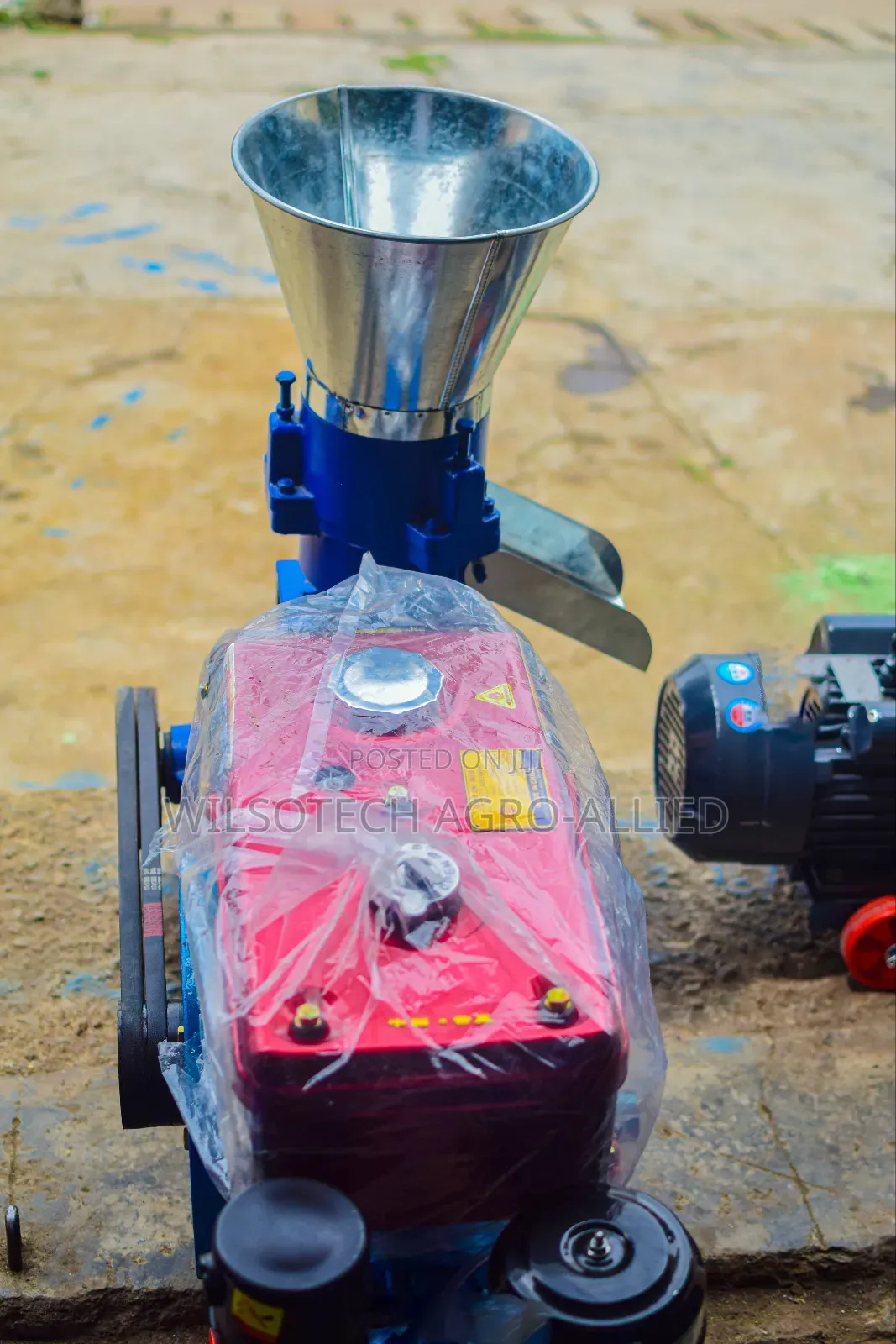 New Diesel Engine Powered Pelletizer