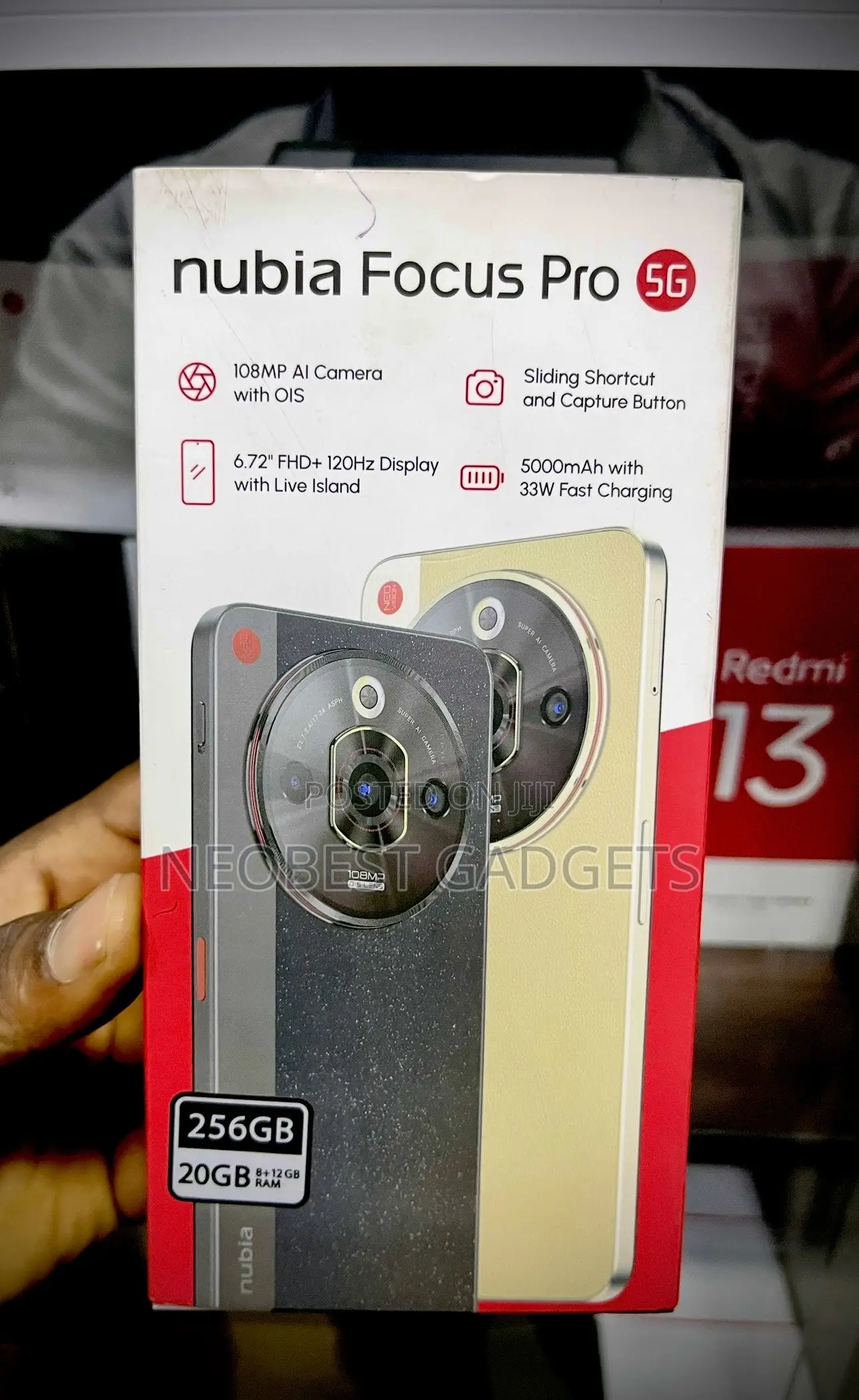 New ZTE nubia Focus Pro 256 GB