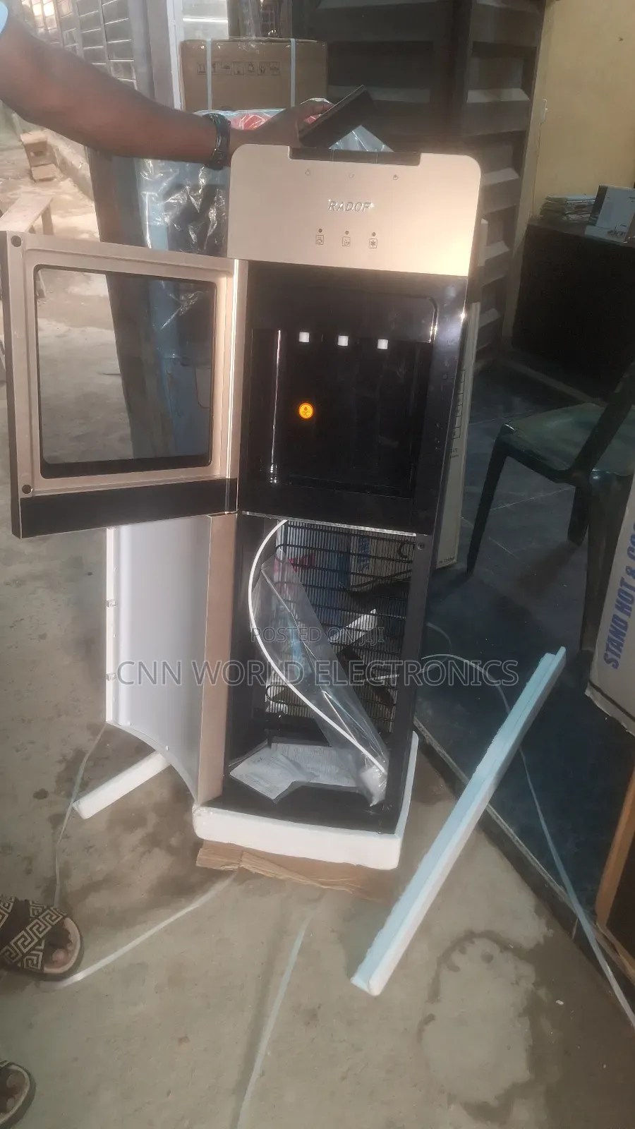 New Radof 3taps Water Dispenser Bottom Loader Hot ,Cold, Normal Water
