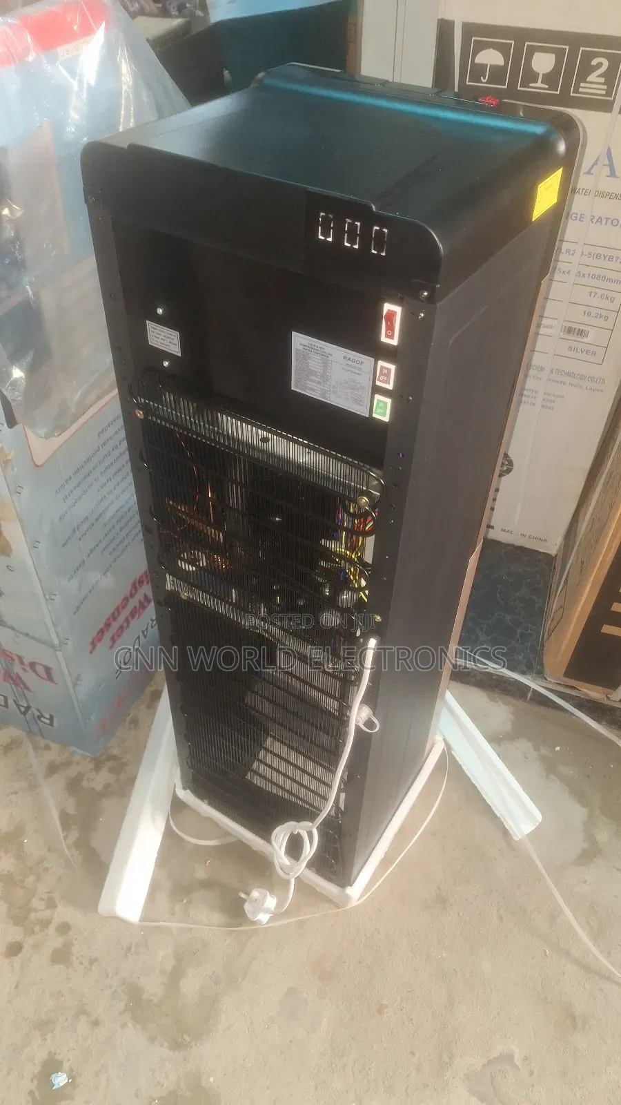 New Radof 3taps Water Dispenser Bottom Loader Hot ,Cold, Normal Water