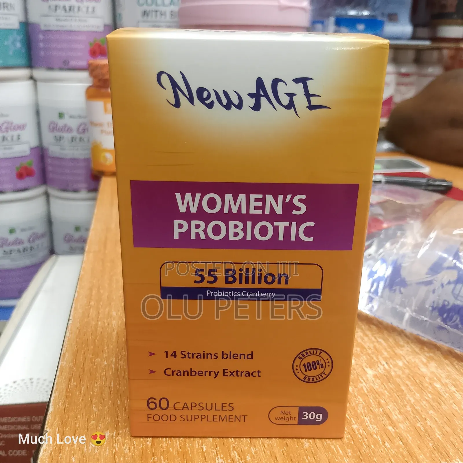 Woman Probiotic Cranberry 55 Billion