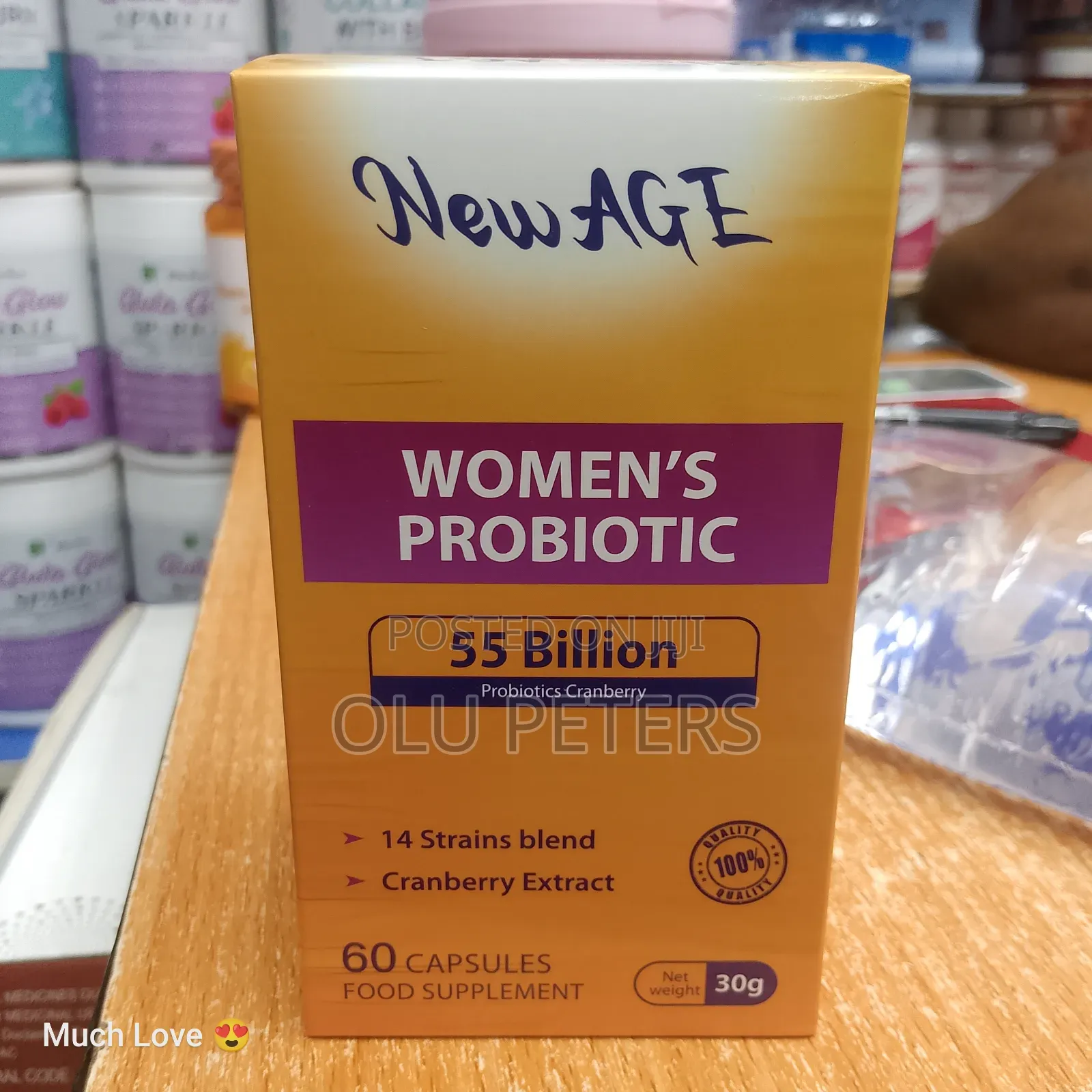 Woman Probiotic Cranberry 55 Billion