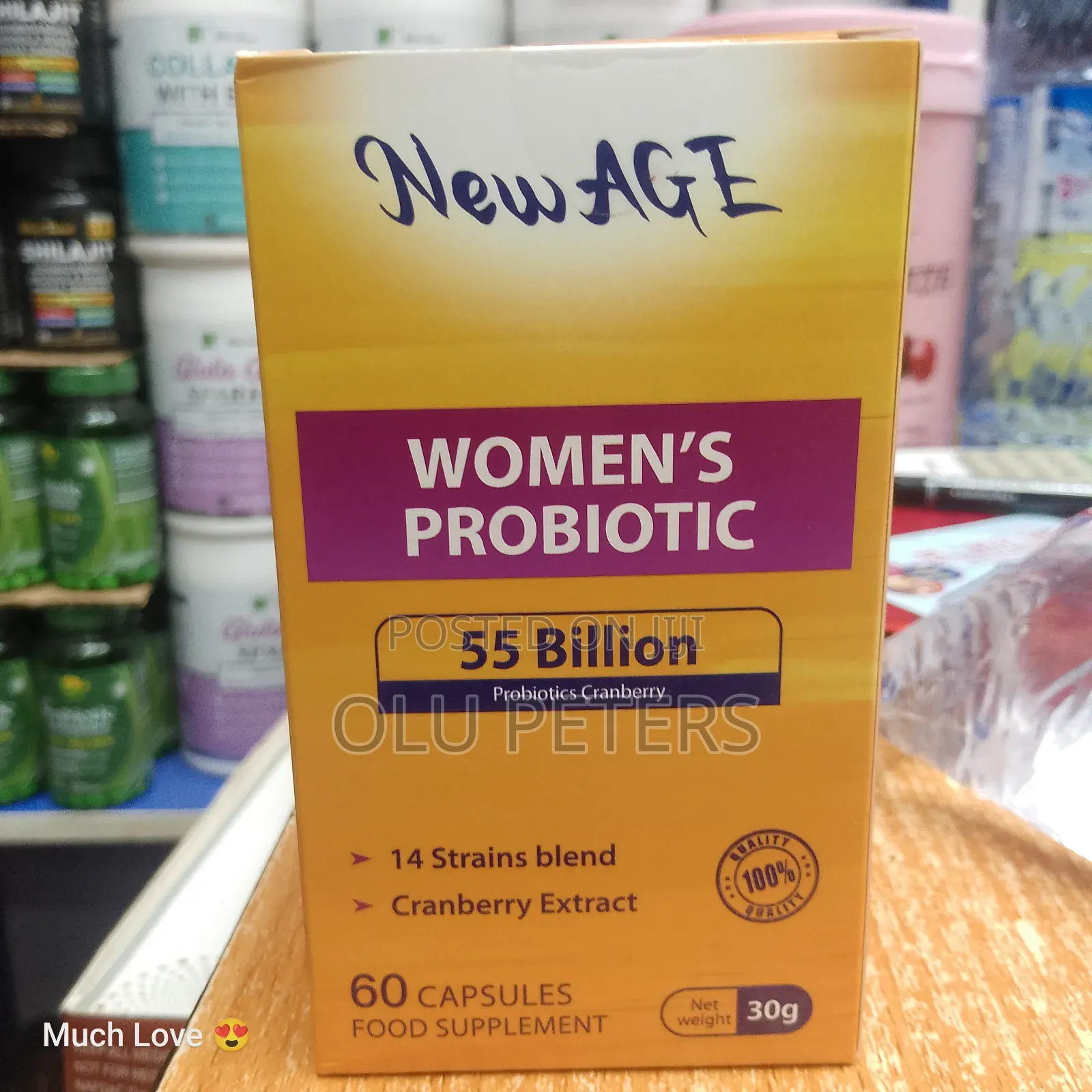 Woman Probiotic Cranberry 55 Billion