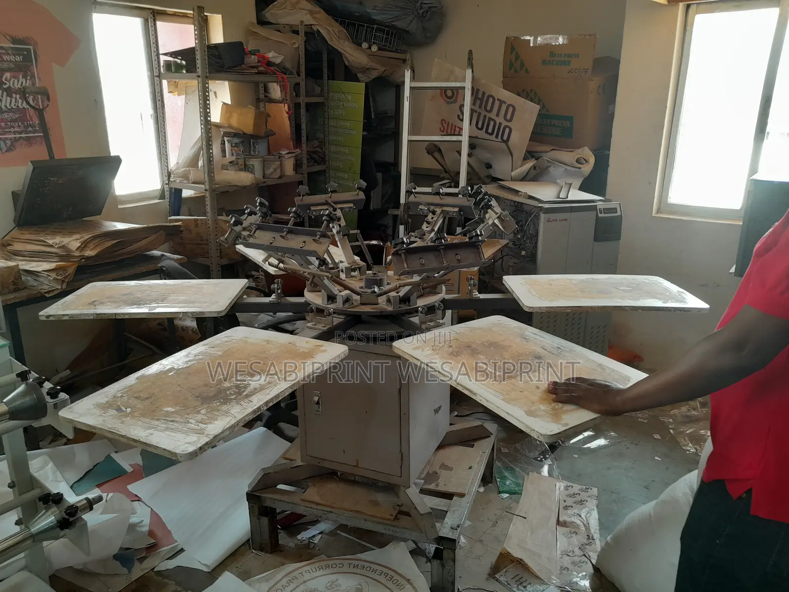 Used Screen Printing Station for Sale