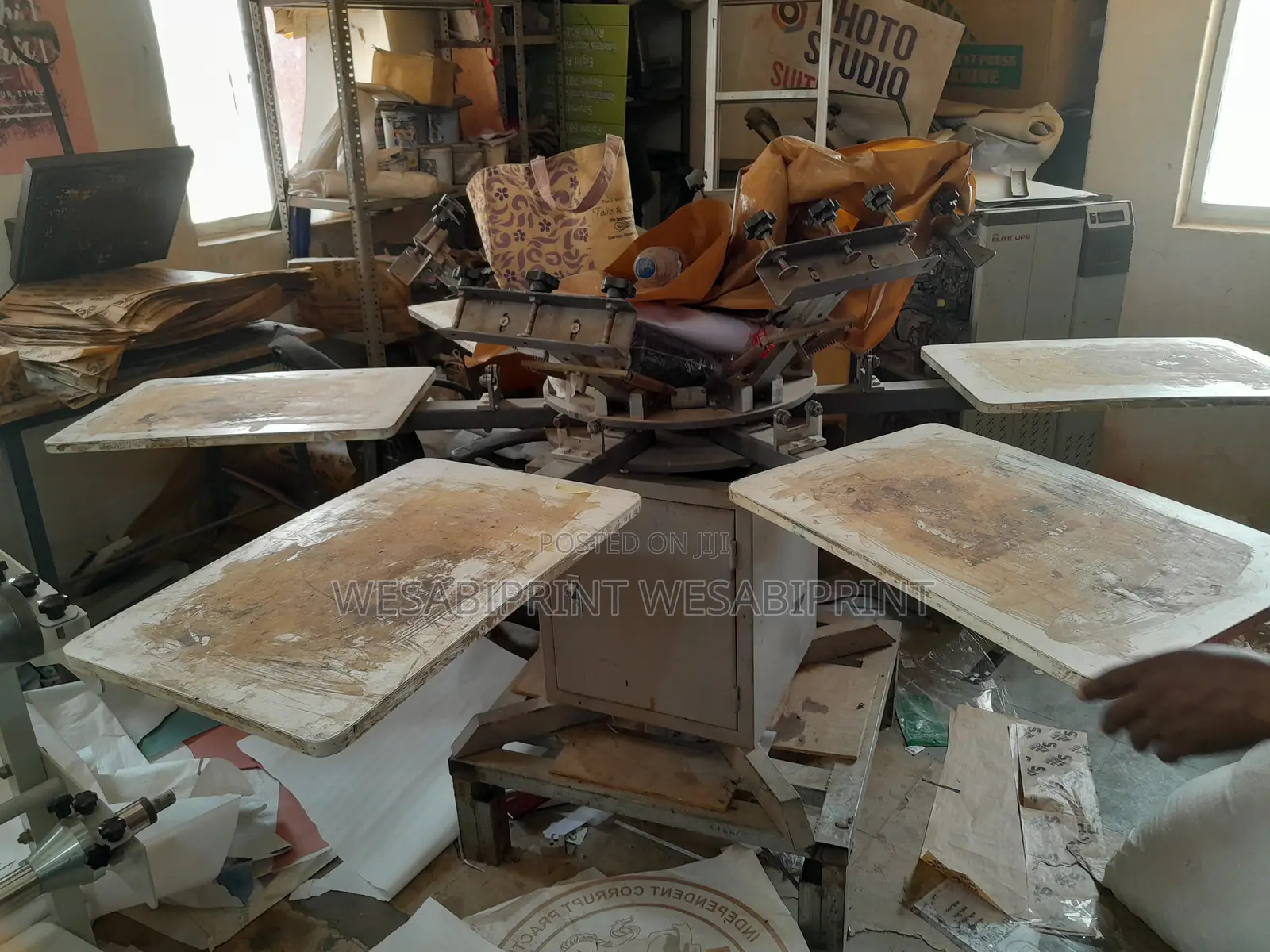 Used Screen Printing Station for Sale