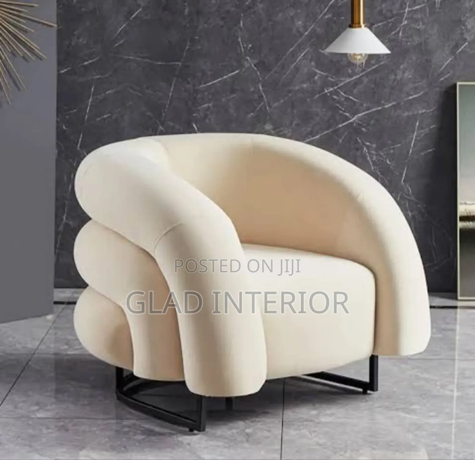Single Unique Sofa Chair