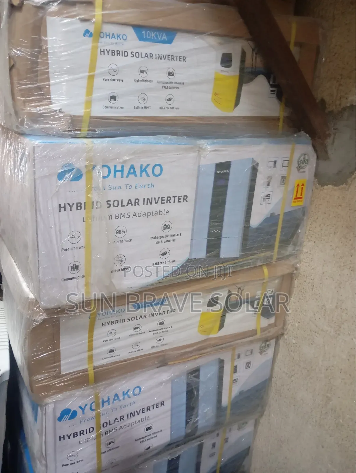 Yohako Hybrid Inverter 48v 10kva Available Stock Now