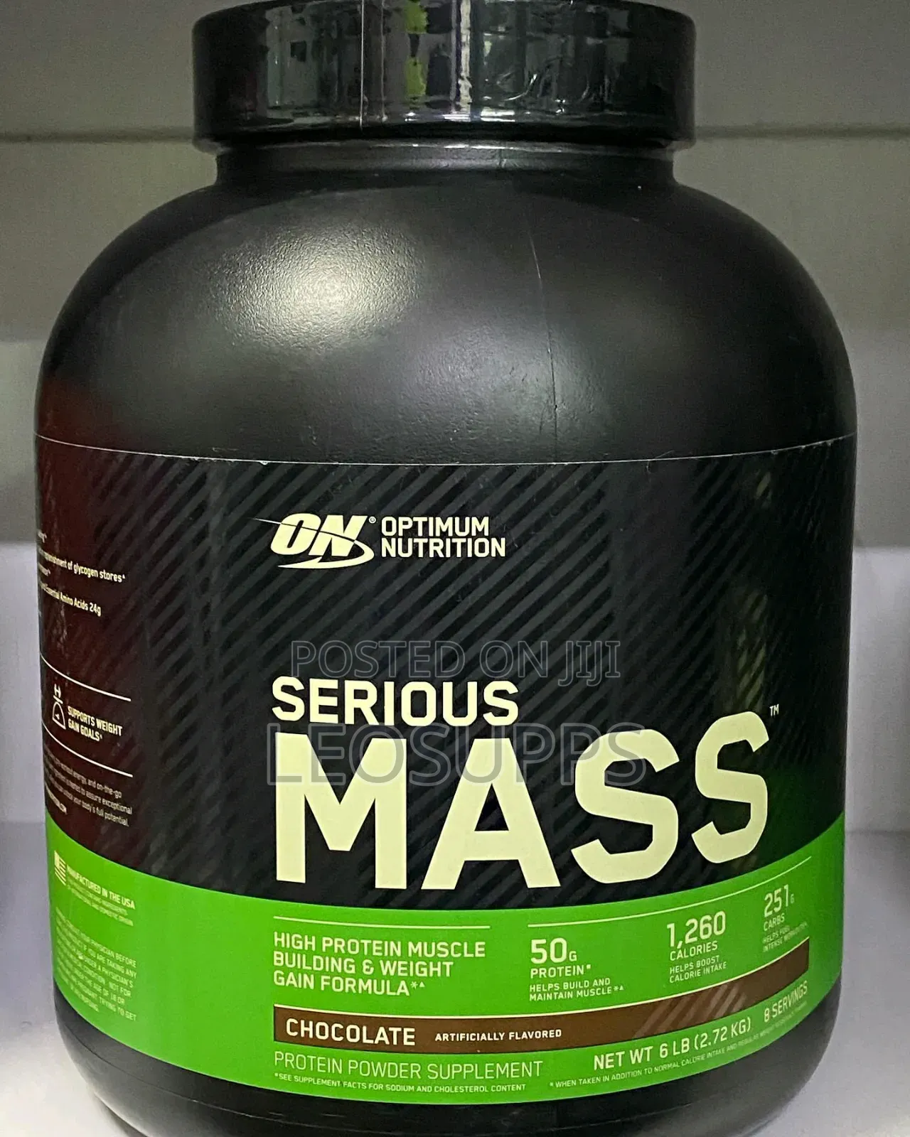 Optimum Nutrition Serious Mass 6lb (Mass Gainer)