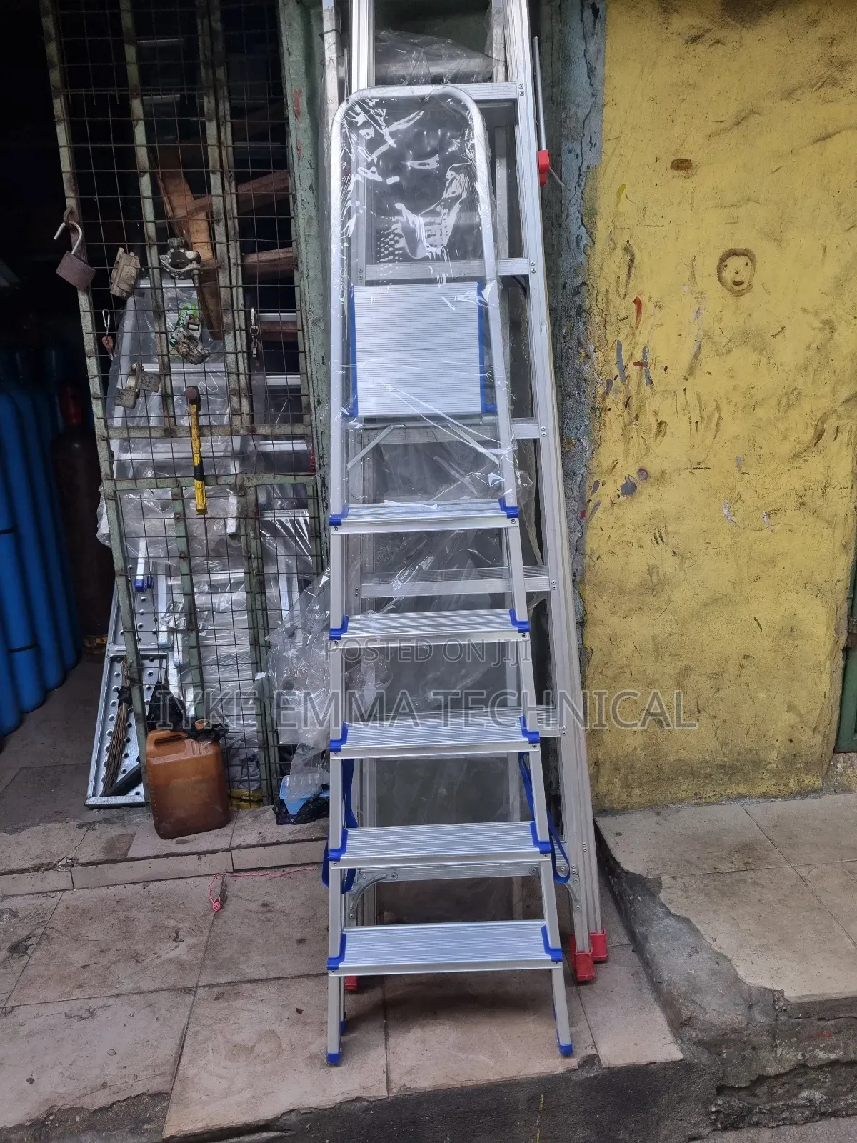 6 Steps Aluminum a Ladder
