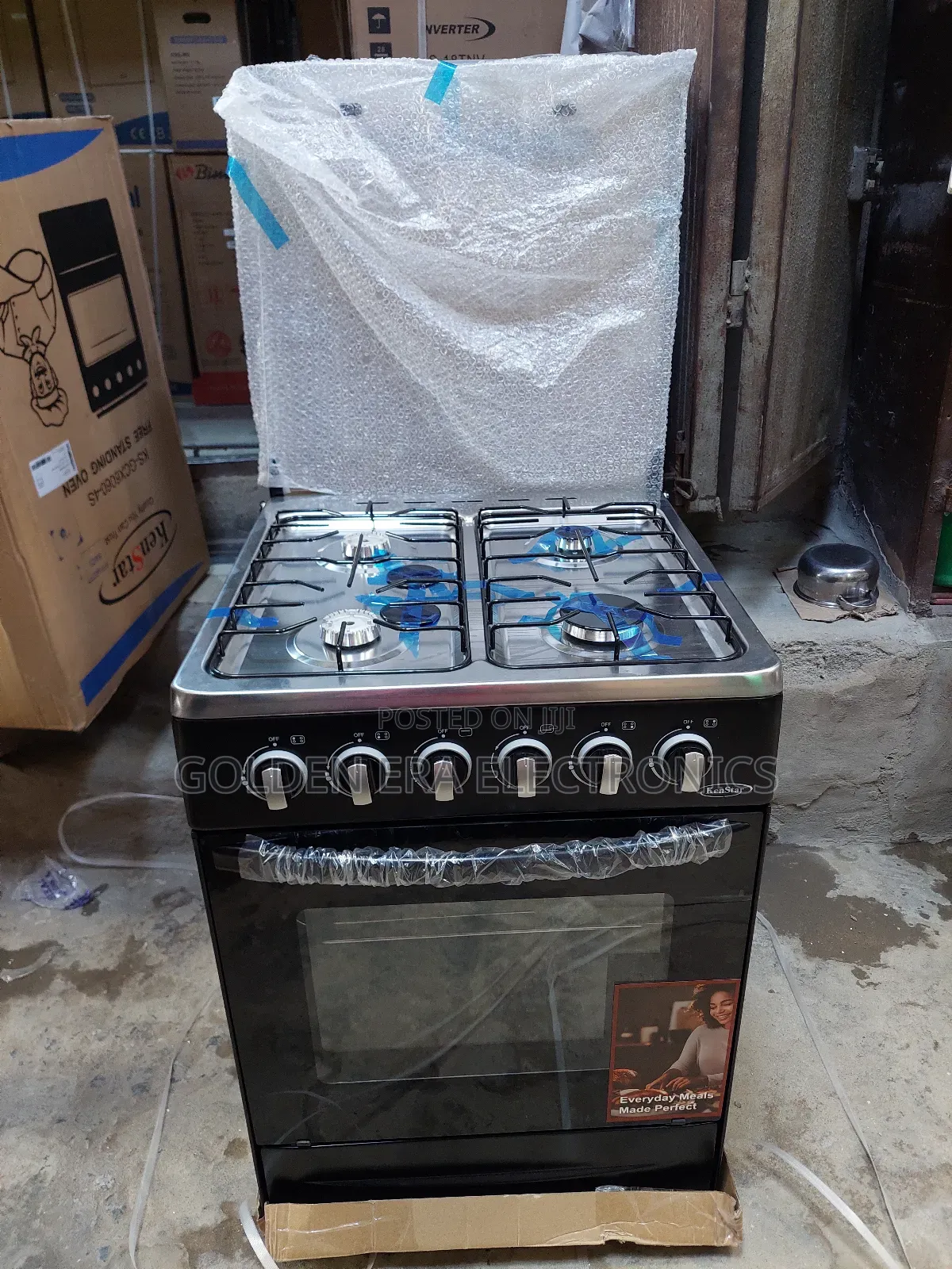 Kenstar Standing Gas 6060 4burner