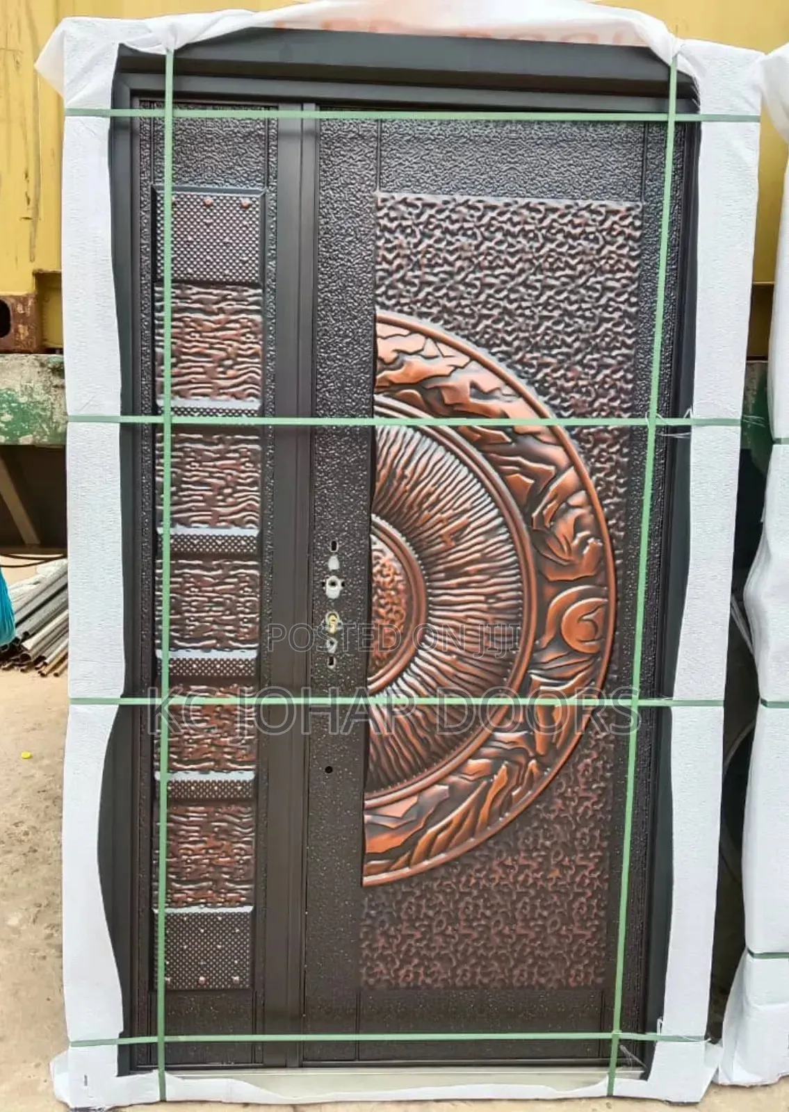 China Copper Cast Security Luxury Door for Entrance