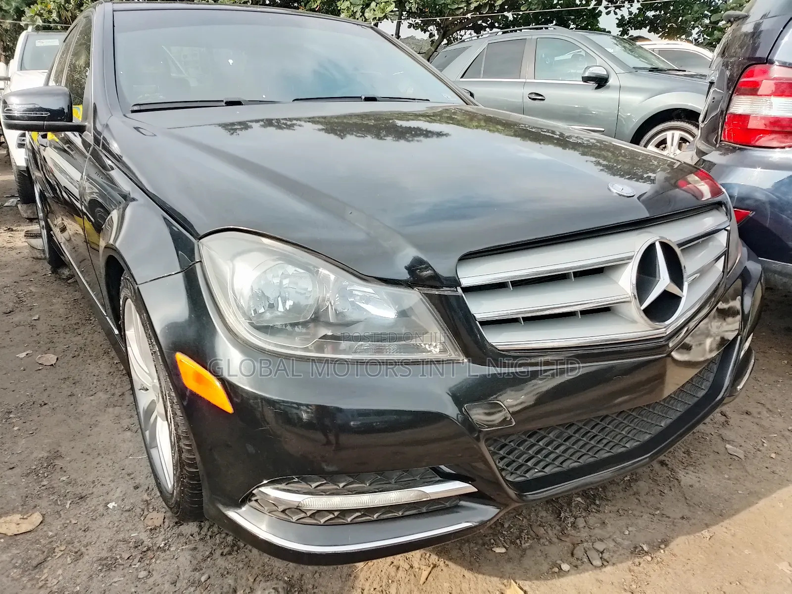 Mercedes-Benz C300 Luxury 4Matic Sedan AWD (3.5L 6cyl 7A) 2013 Black