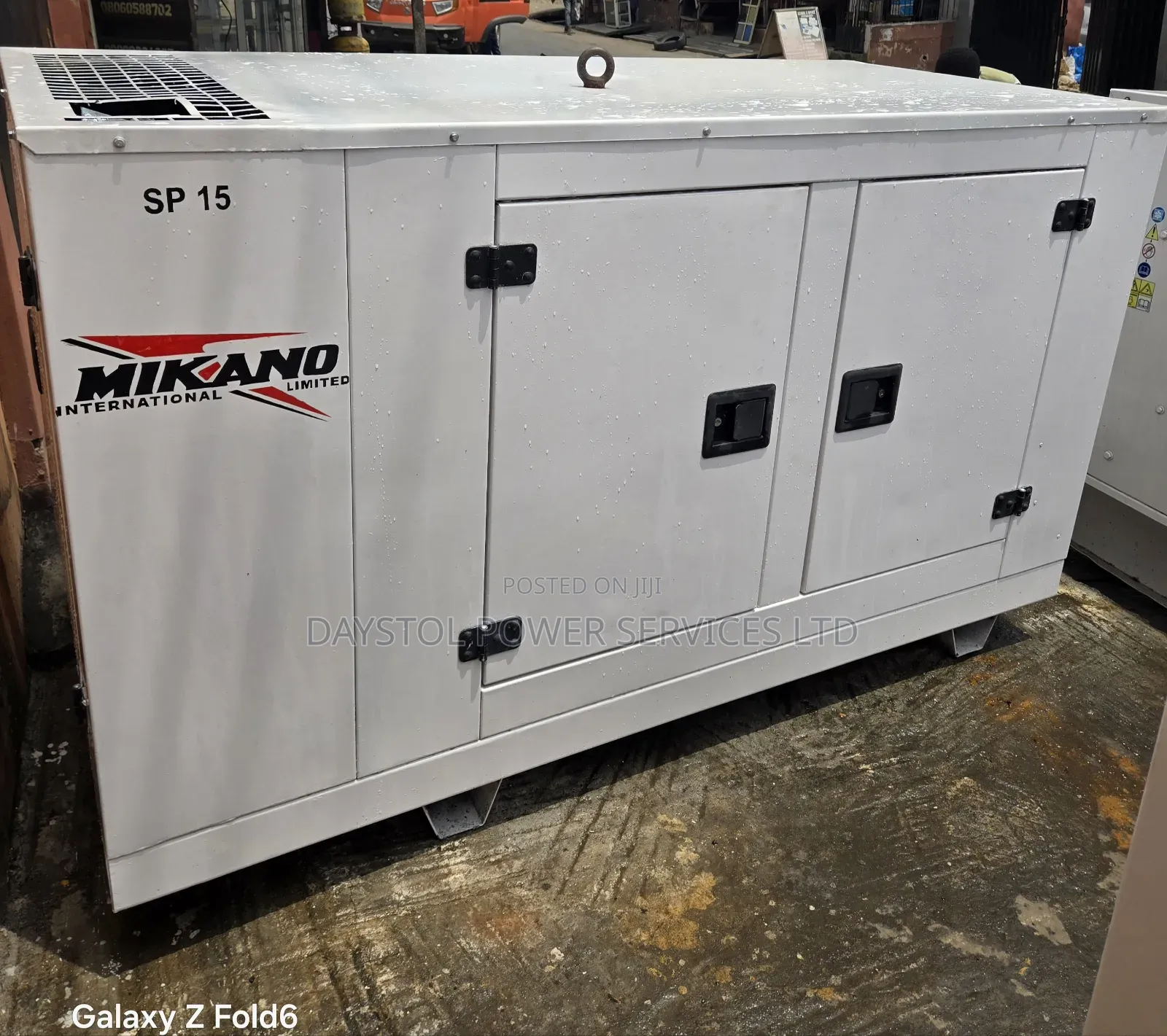 Semi-New 15kva Mikano Soundproof Generator