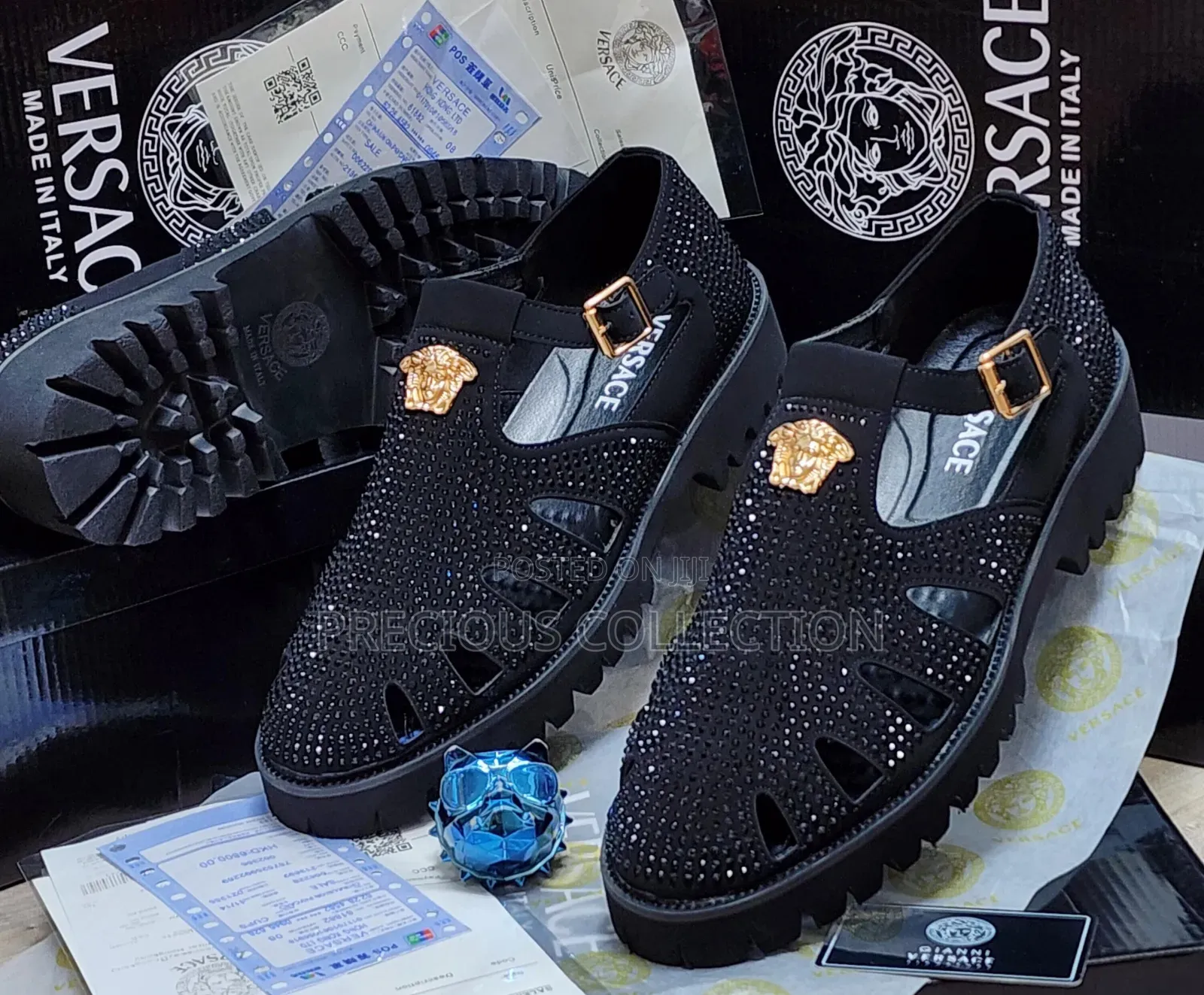 Men's Versace Stoned Vintage Sandal