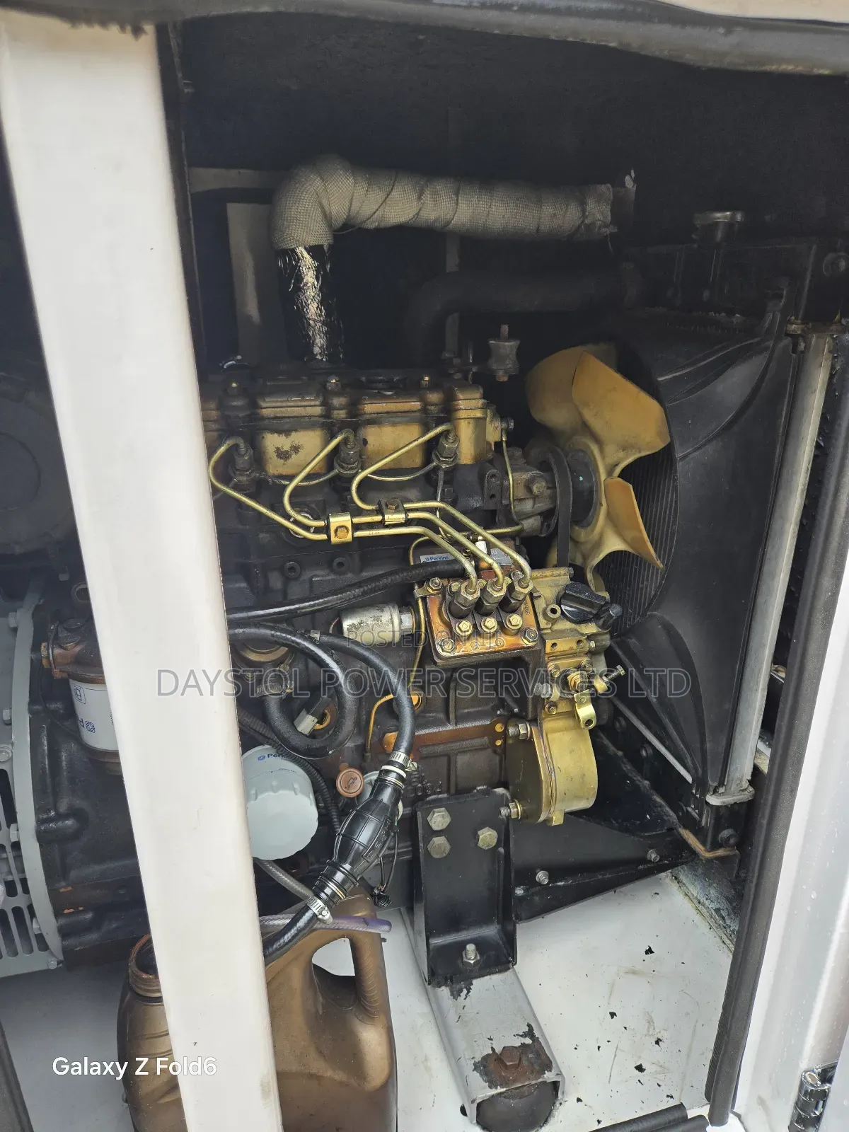 Semi-New 15kva Mikano Soundproof Generator