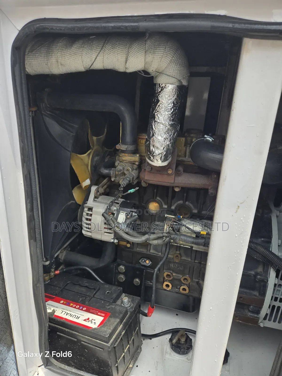 Semi-New 15kva Mikano Soundproof Generator