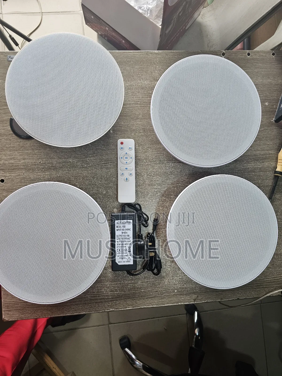 4in1 Frameless Bluetooth Ceiling Speaker With Remote Control