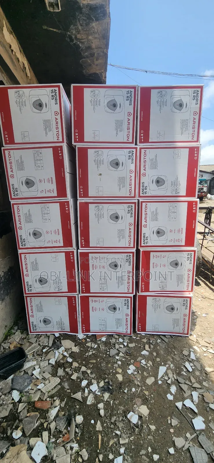 15 LTRS Ariston Andris