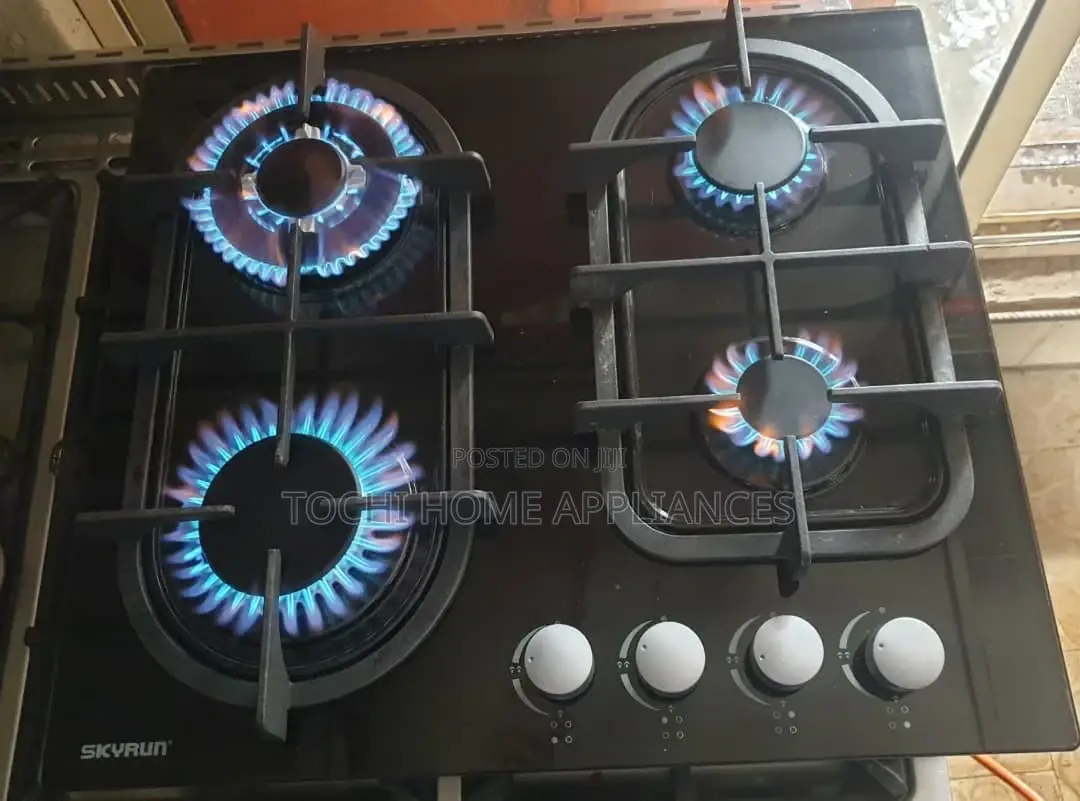 Inbuilt 4 Burner Gas Cooker